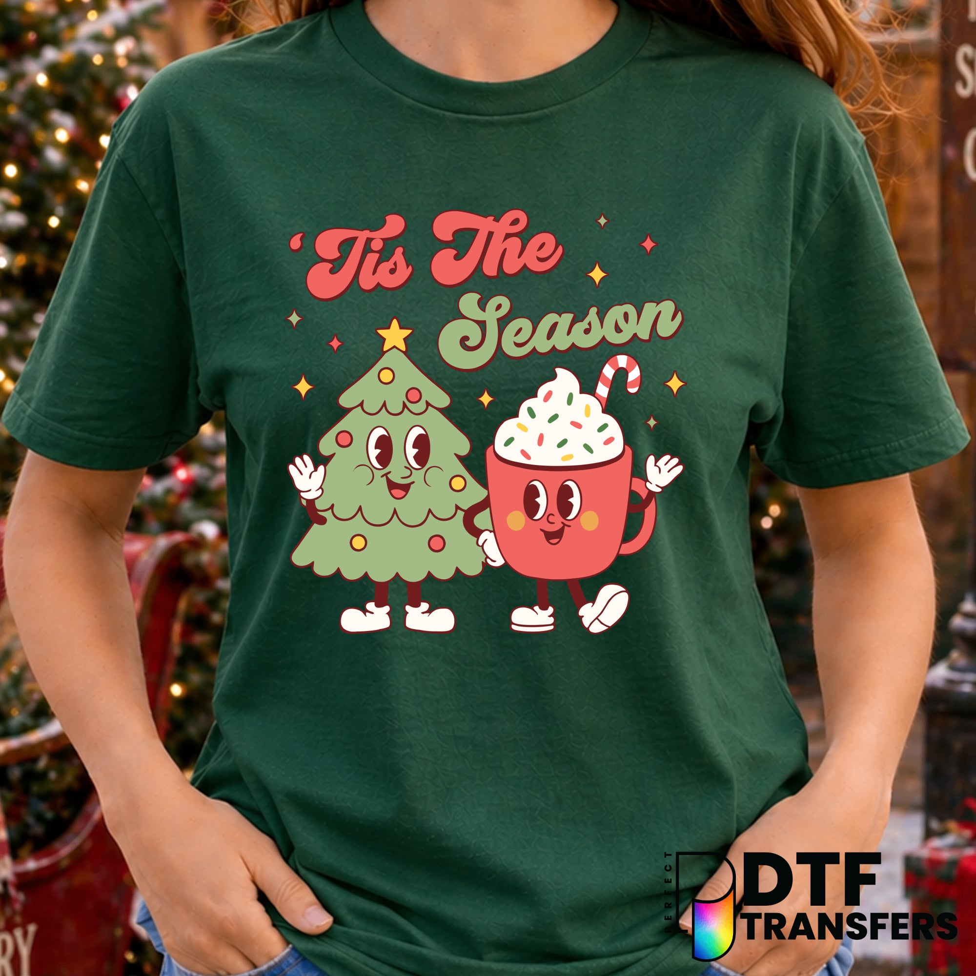 Tis the Season – Christmas DTF Transfer