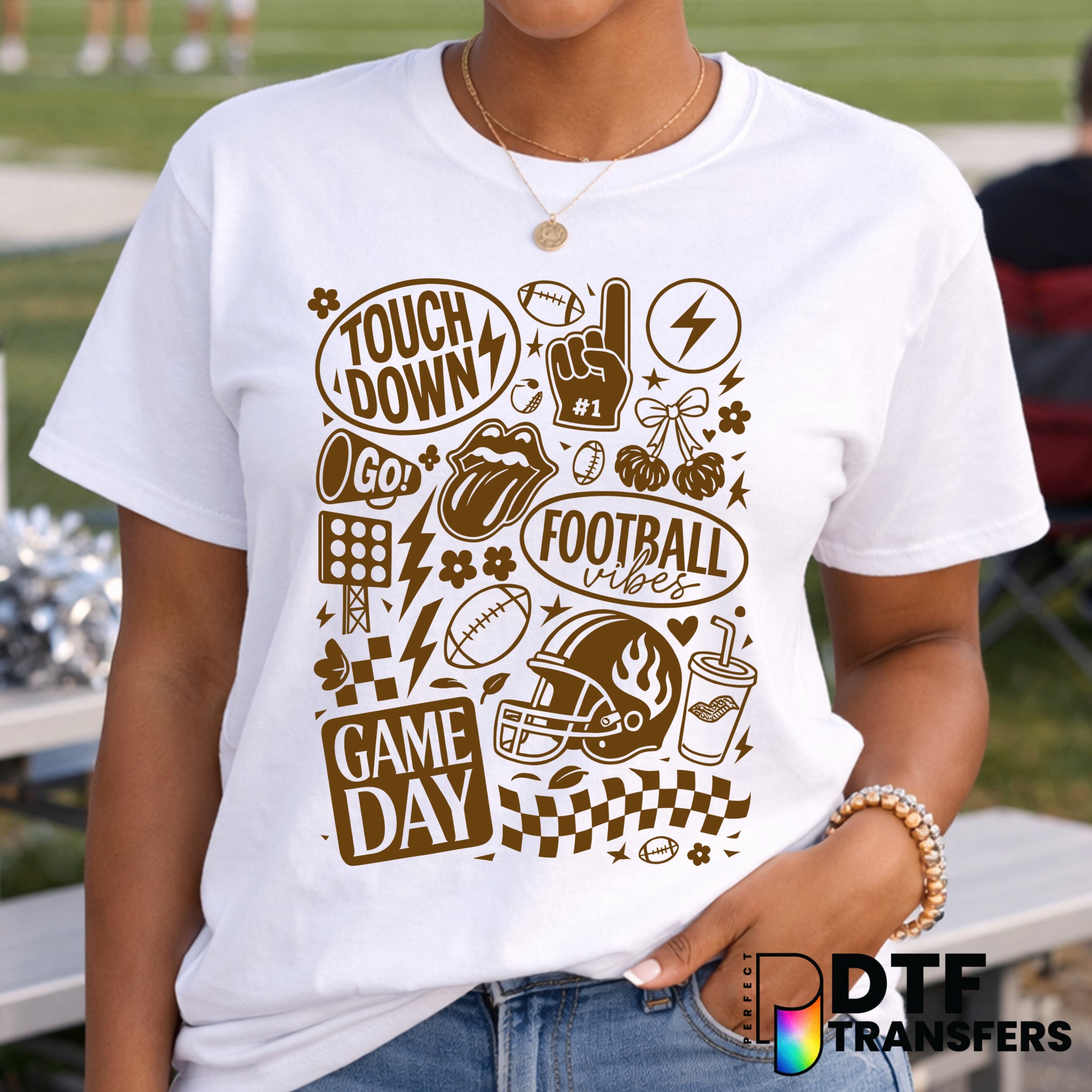 MY HEART IS ON THAT FIELD – Football DTF Transfer