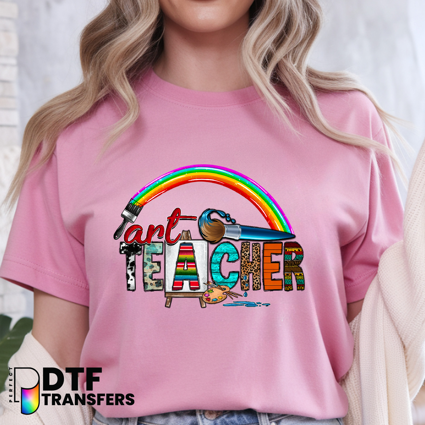 Art Teacher – Teacher DTF Transfer