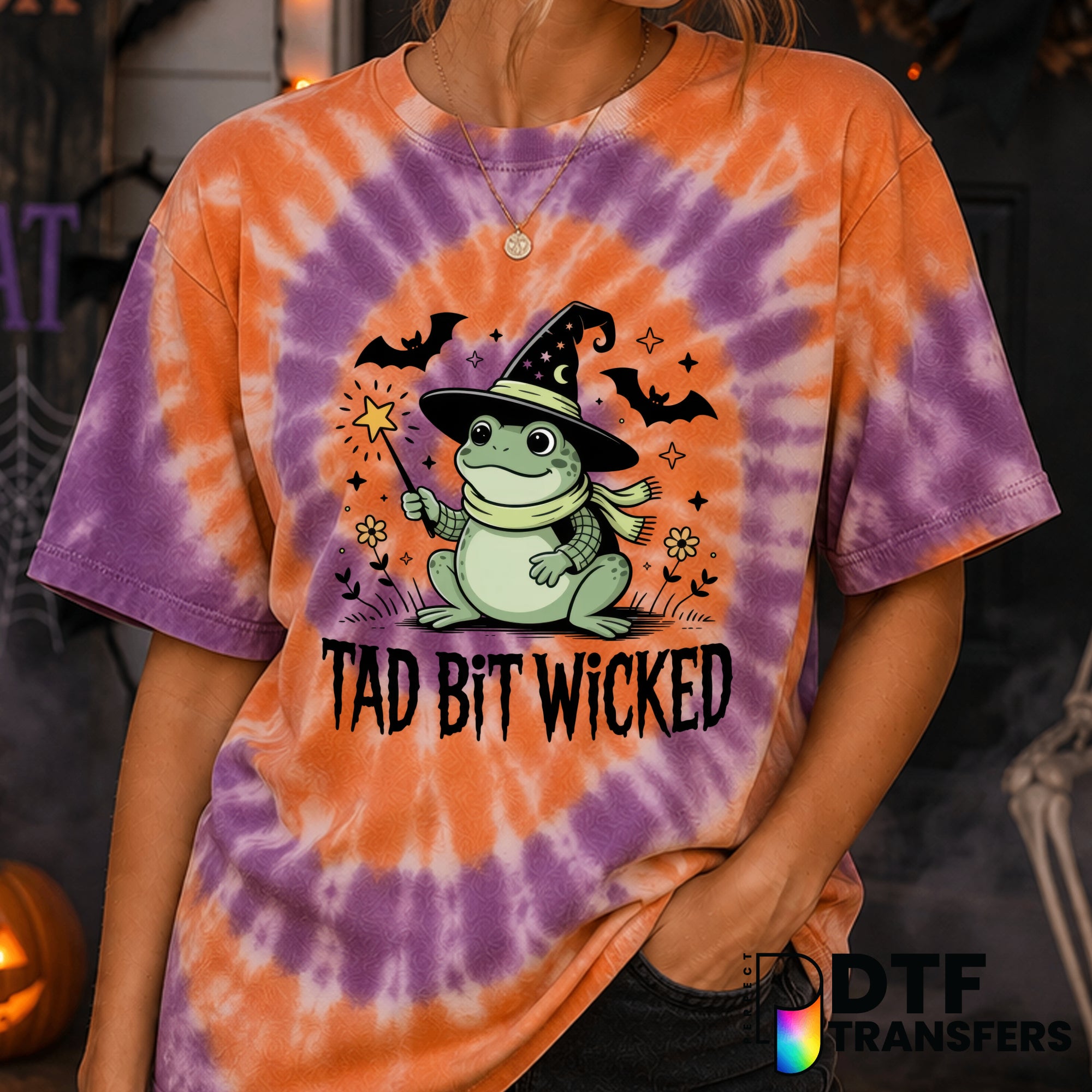 Tad Bit Wicked – Halloween DTF Transfer