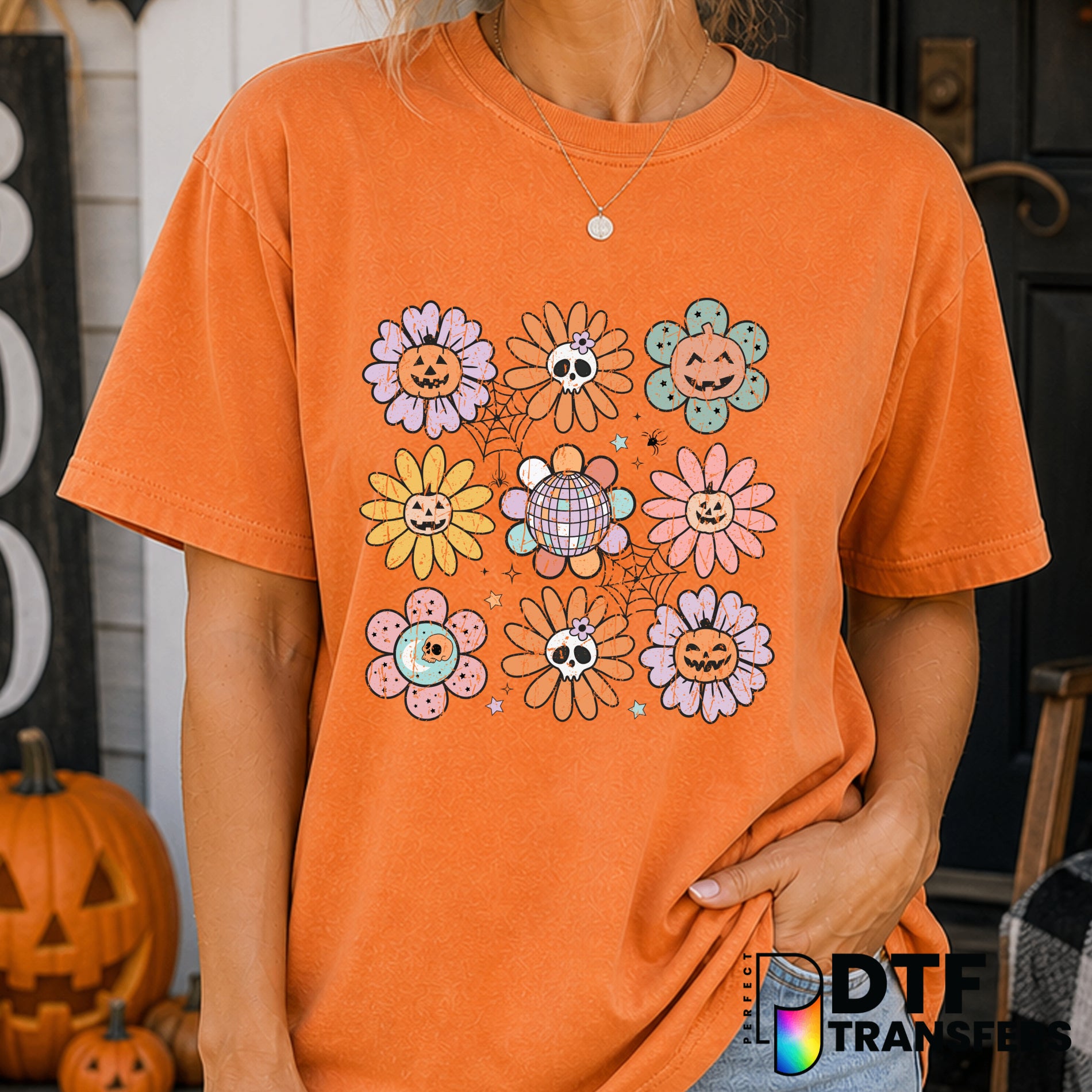 Creepin' It Real – Halloween DTF Transfer