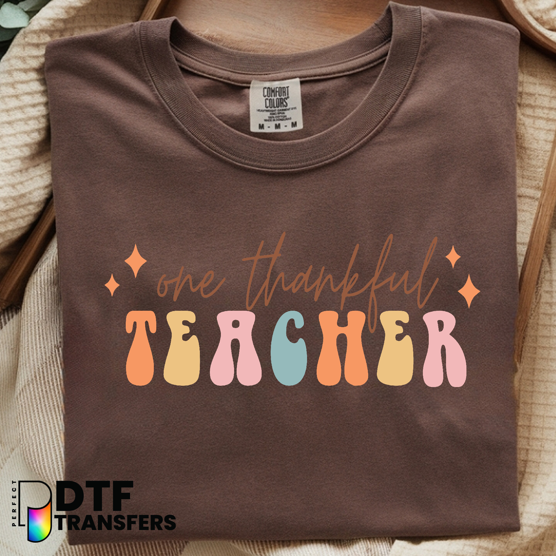 ONE THANKFUL TEACHER – Teacher DTF Transfer