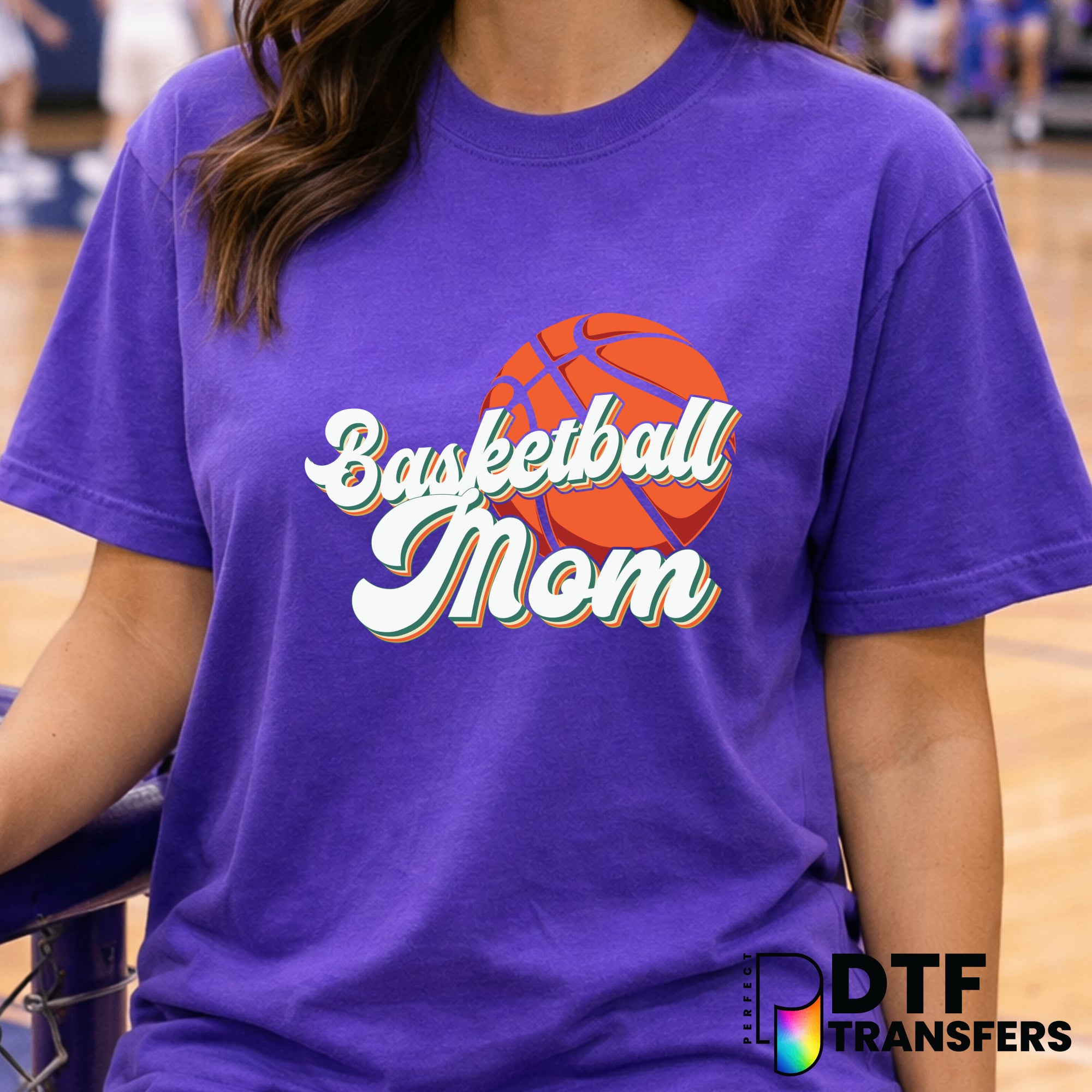 Basketball Mom – Basketball DTF Transfer