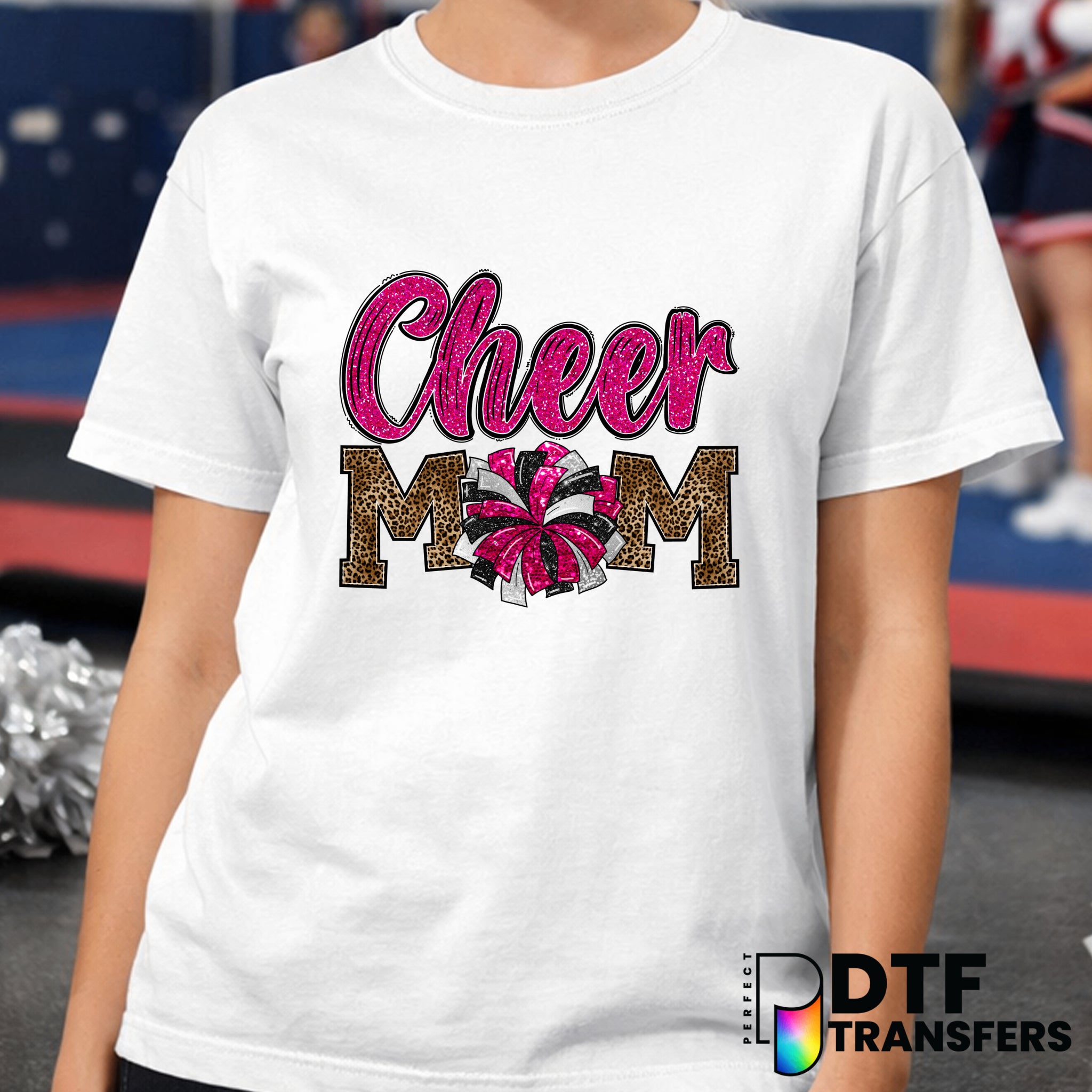 Cheer Mom – Cheerleading DTF Transfer