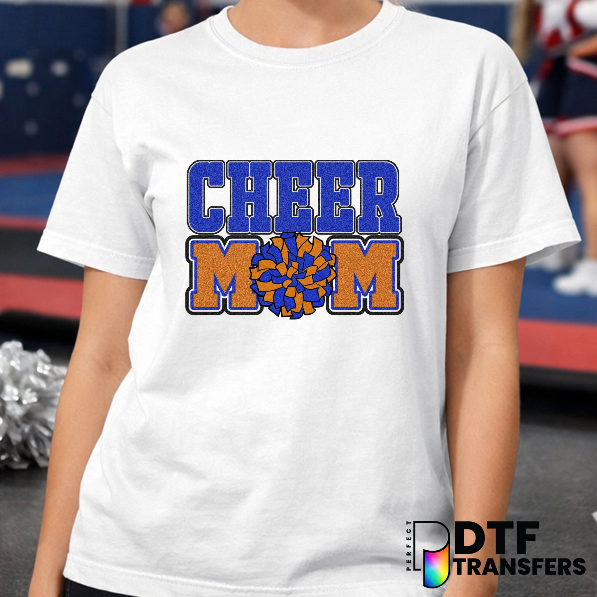 Cheer Mom – Cheerleading DTF Transfer
