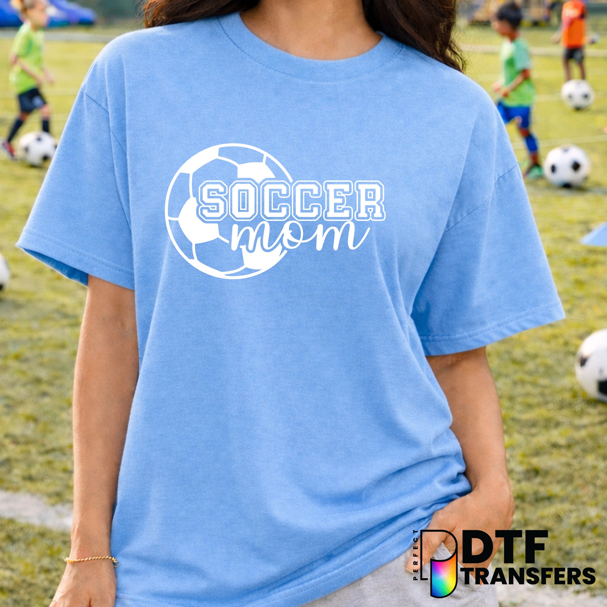 Soccer Mom – Soccer DTF Transfer