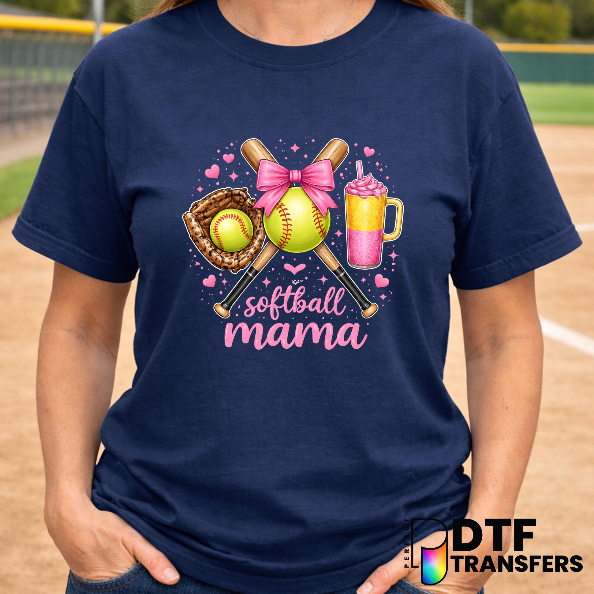 Softball Mama – Softball DTF Transfer