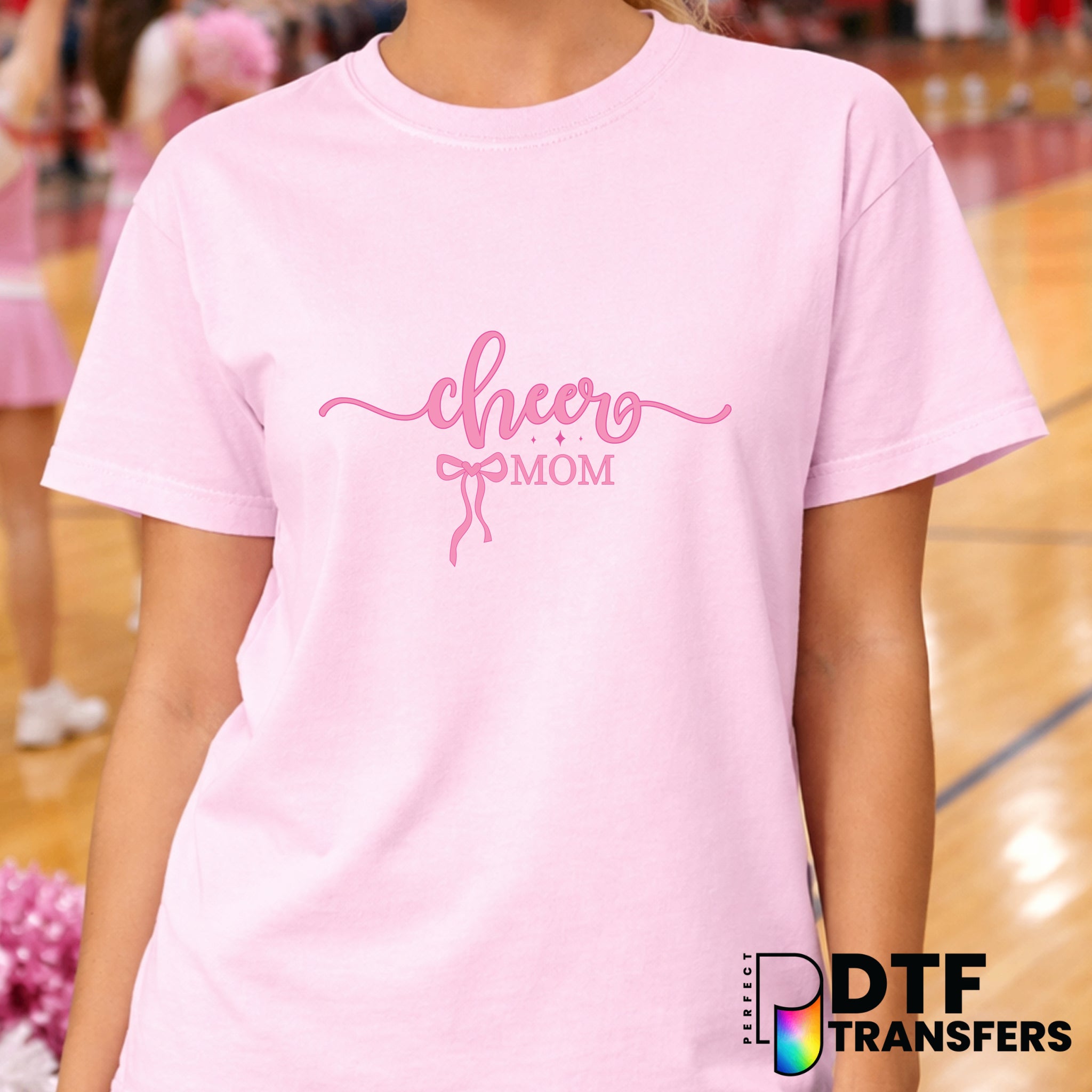 Cheer Mom – Cheerleading DTF Transfer