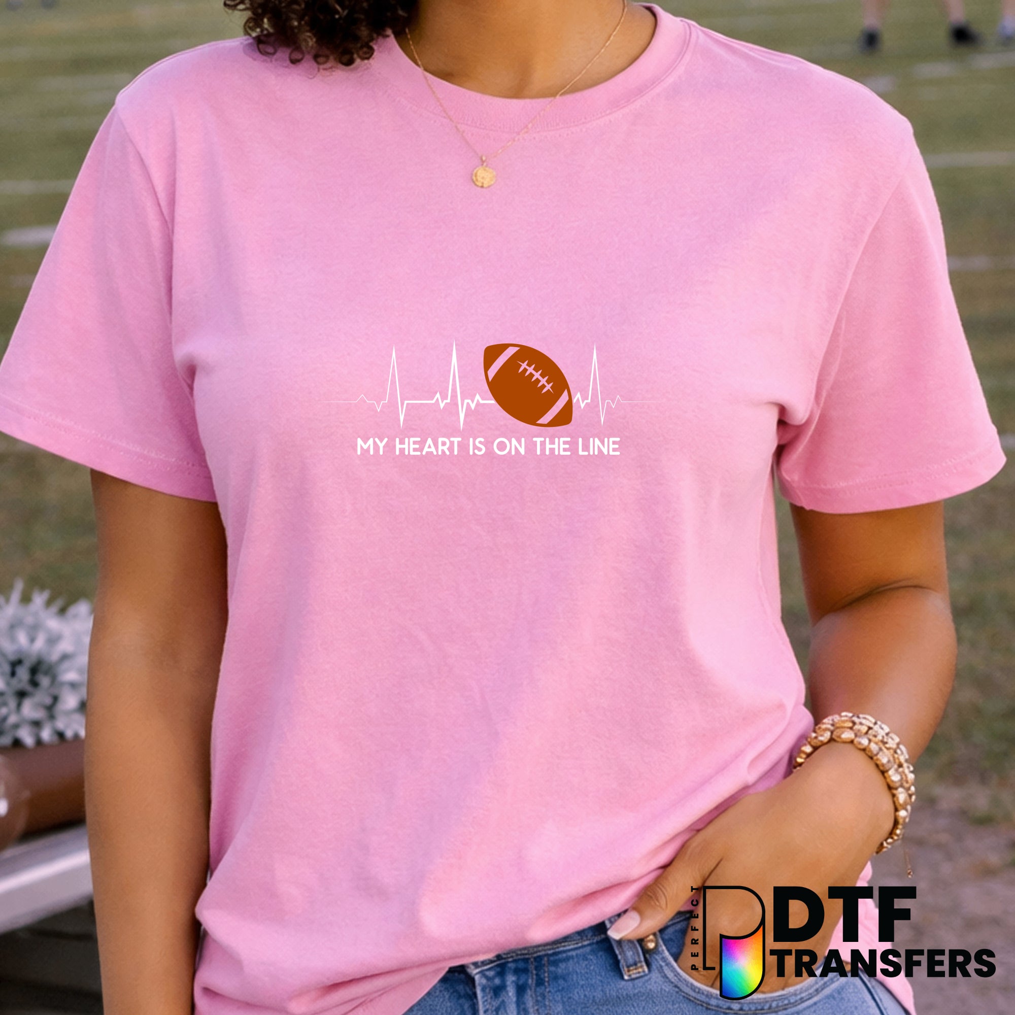 My Life Is On The Field – Football DTF Transfer