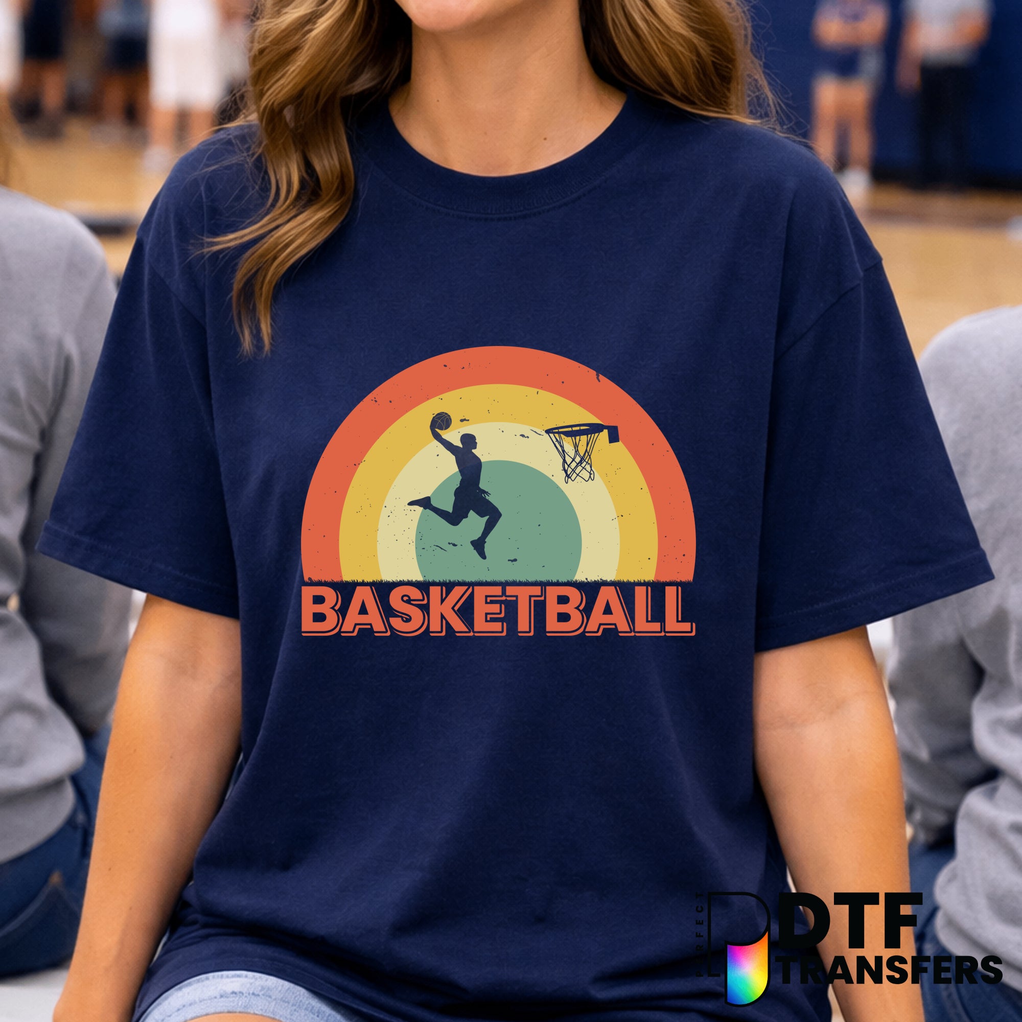 Slam Dunk – Basketball DTF Transfer