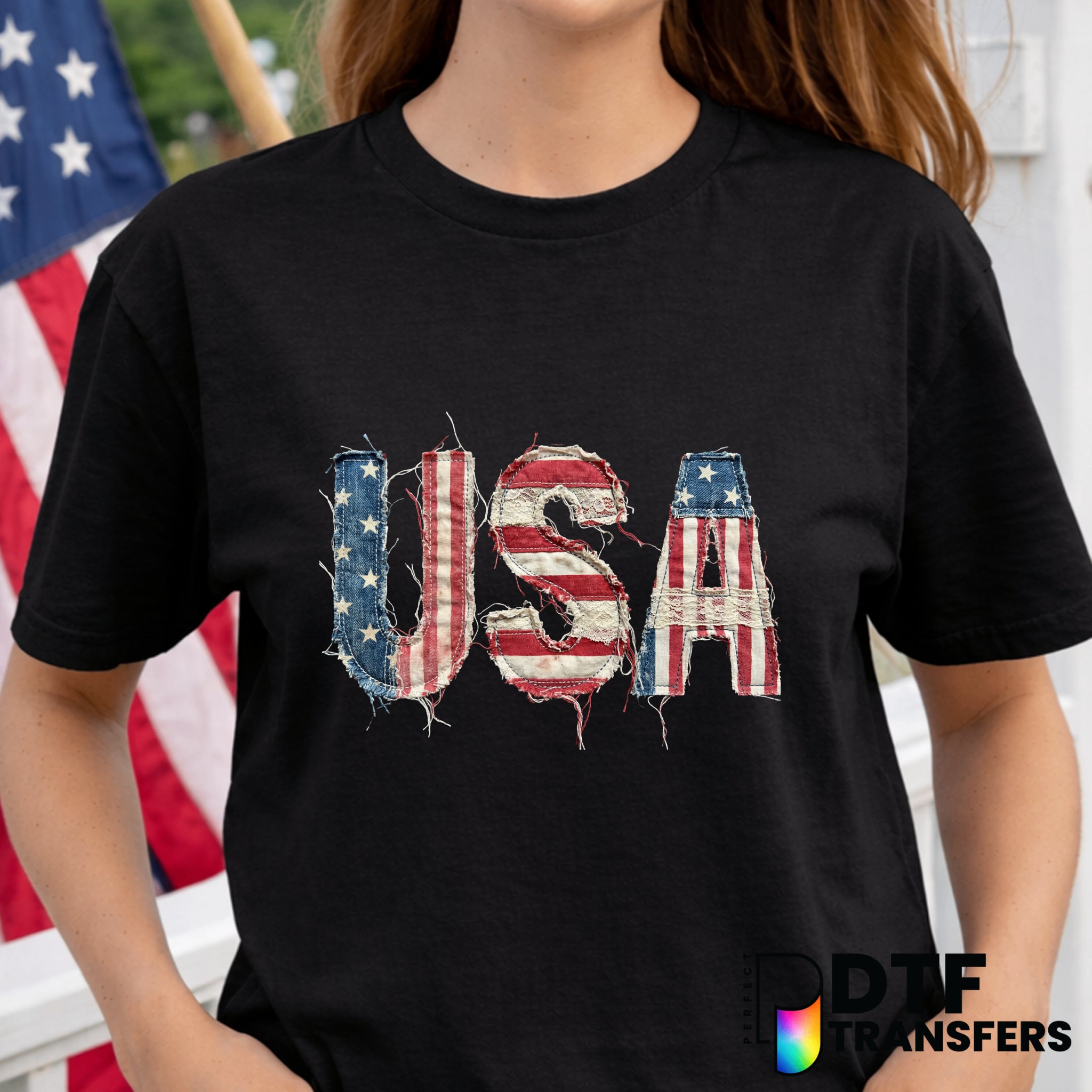 USA – Fourth of July DTF Transfer