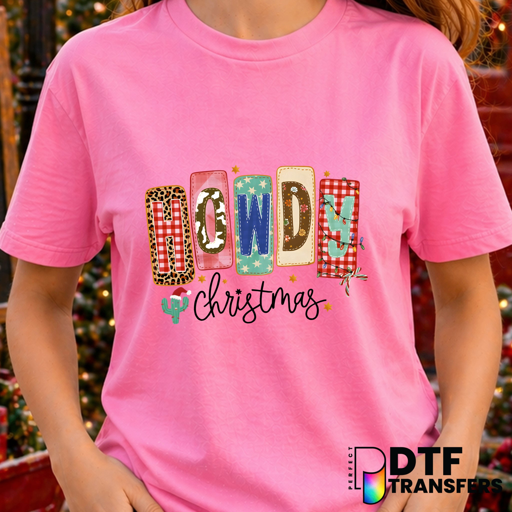Howdy Christmas – Christmas DTF Transfer