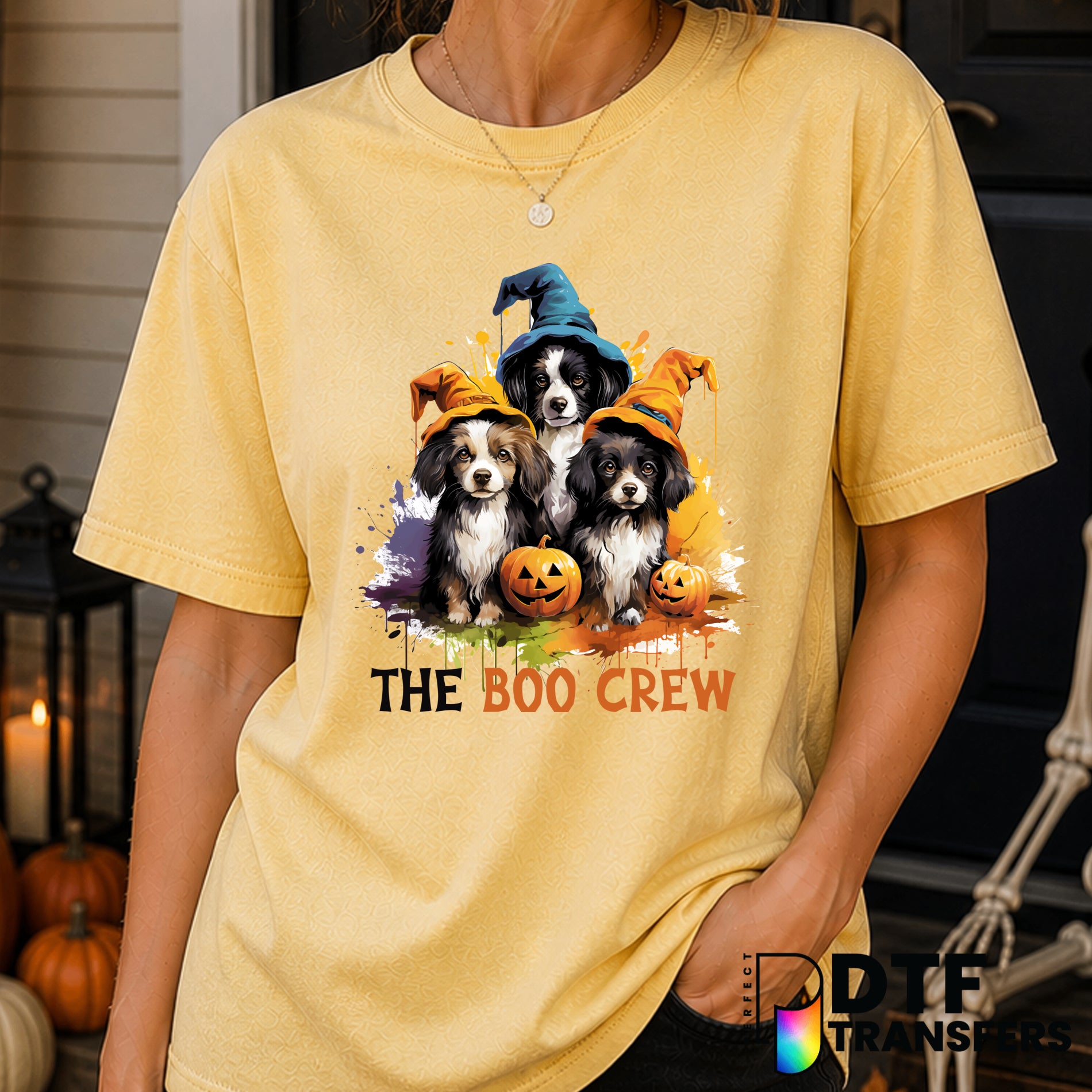 The Boo Crew – Halloween DTF Transfer