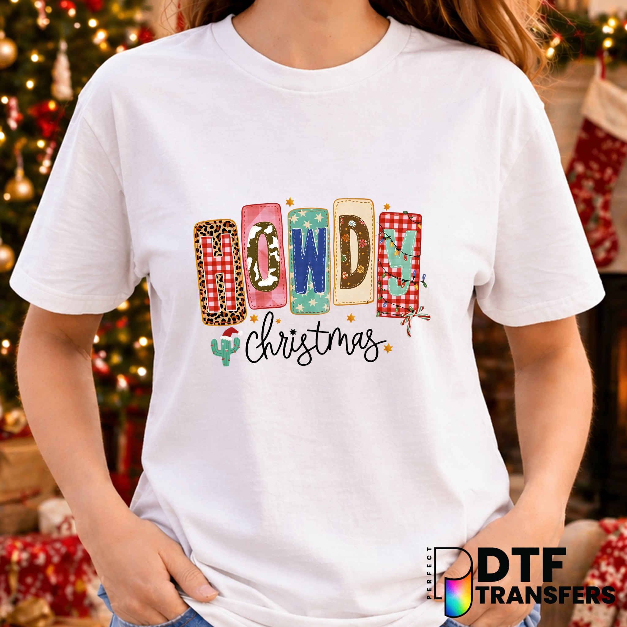 Howdy Christmas – Christmas DTF Transfer