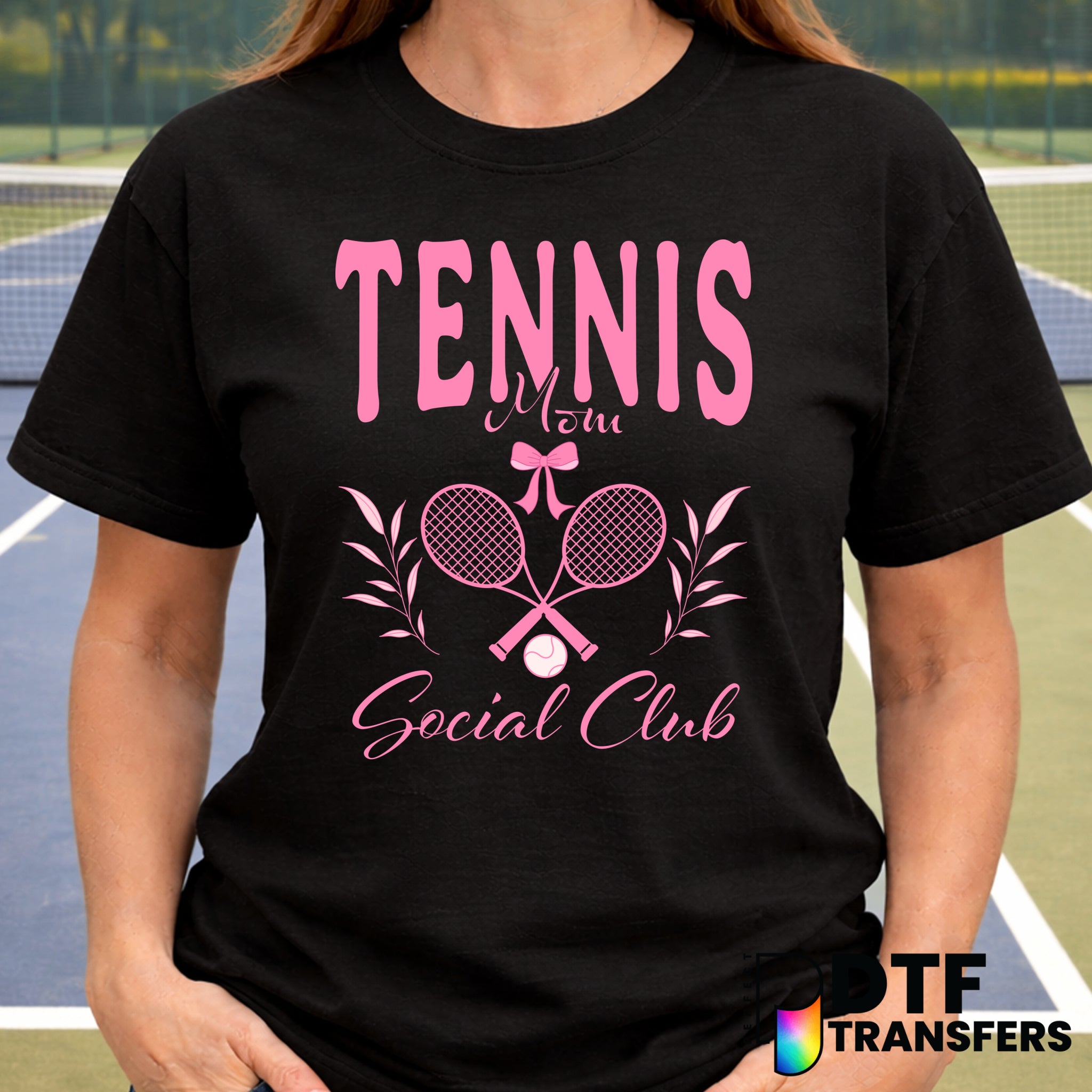 VINTAGE TENNIS MOM SOCIAL CLUB – Tennis DTF Transfer