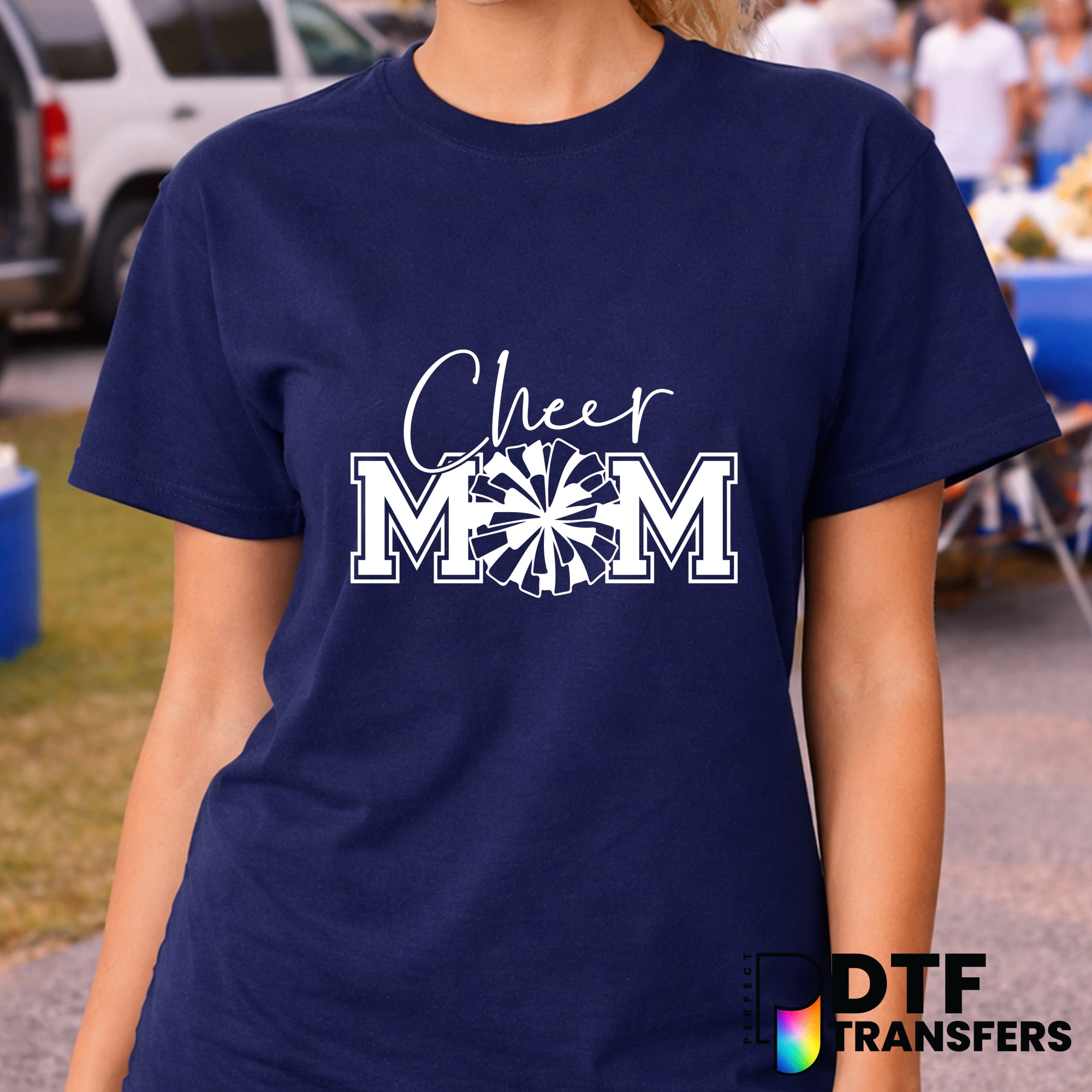 Cheer Mom – Cheerleading DTF Transfer