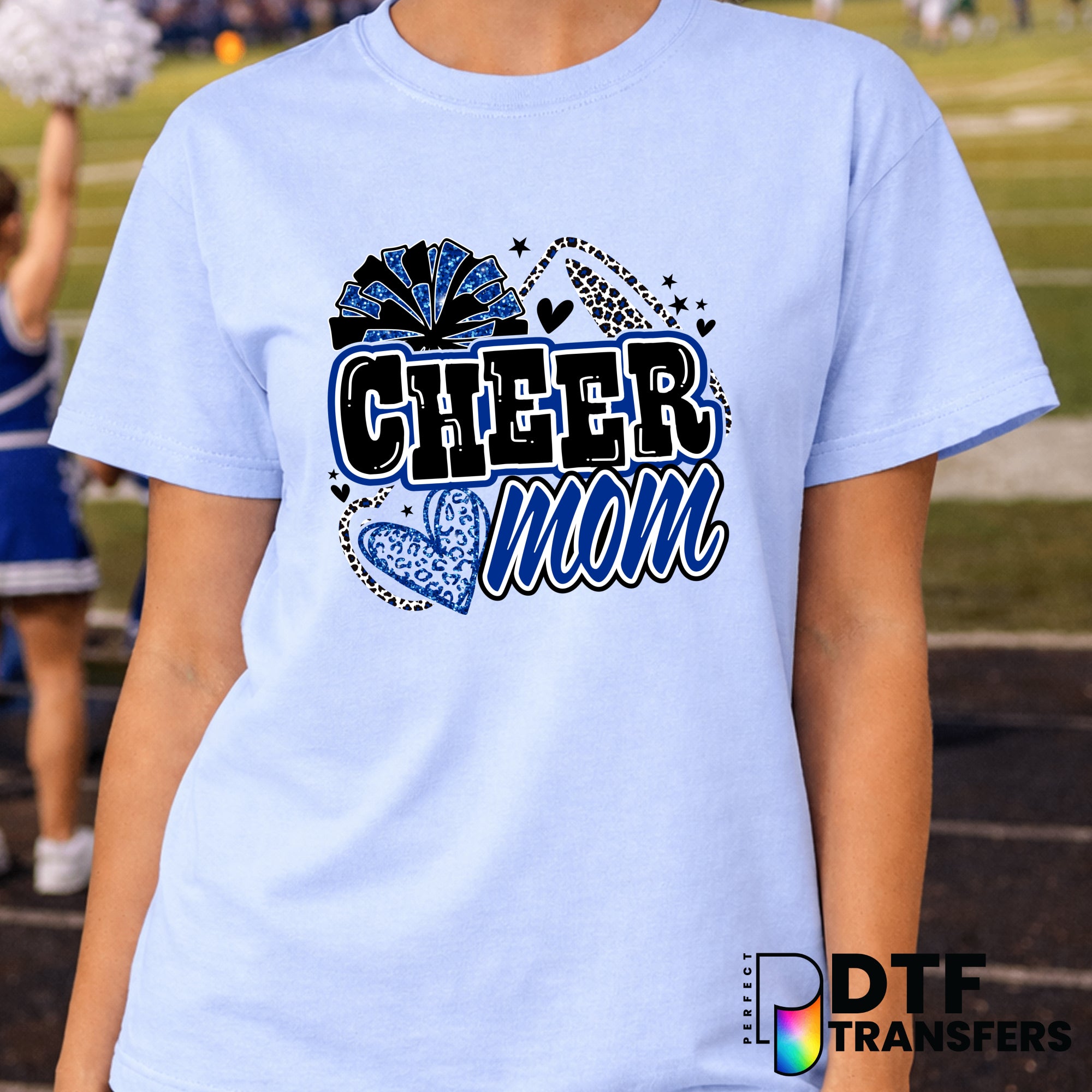 Cheer Mom – Cheerleading DTF Transfer