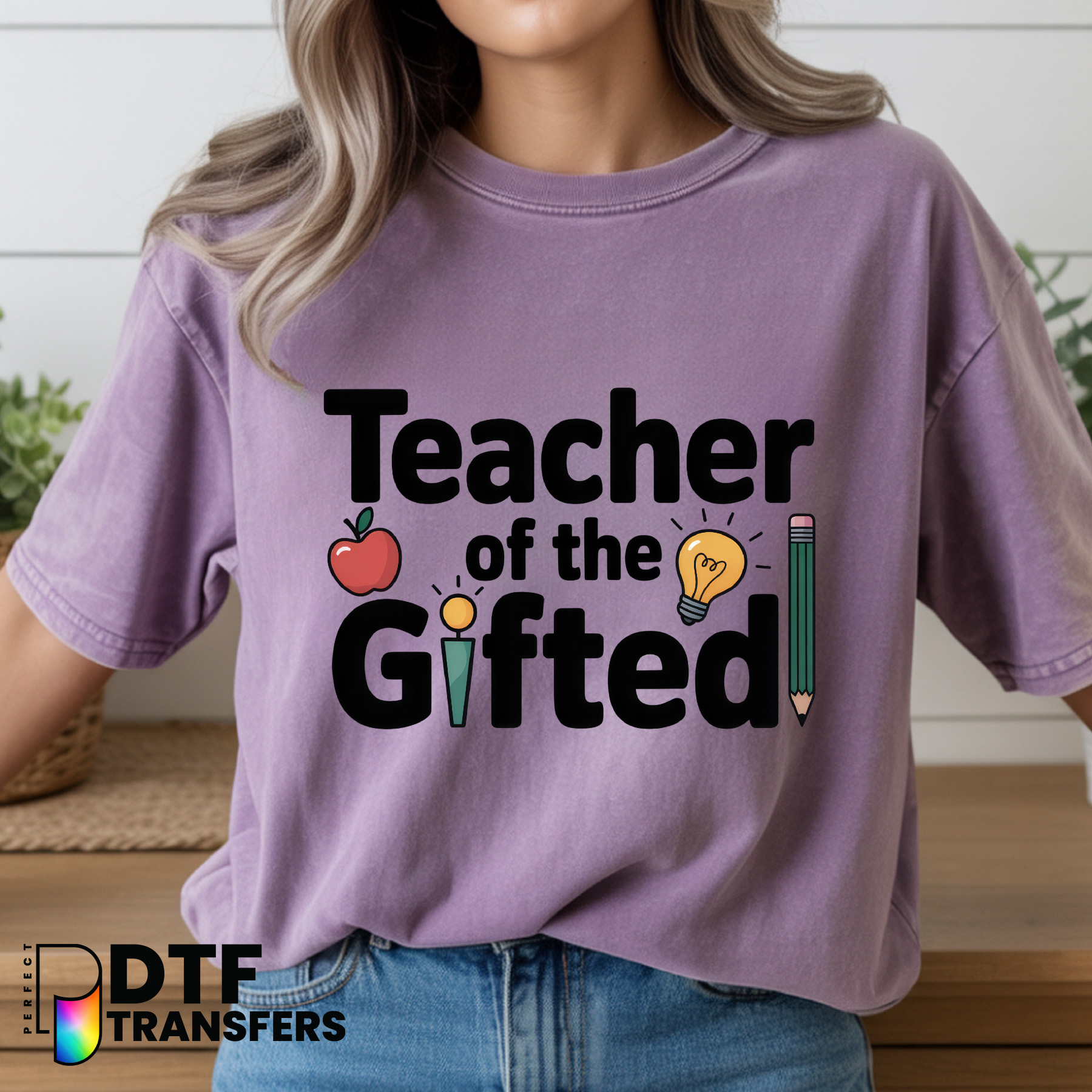 Teacher of the Gifted – Teacher DTF Transfer