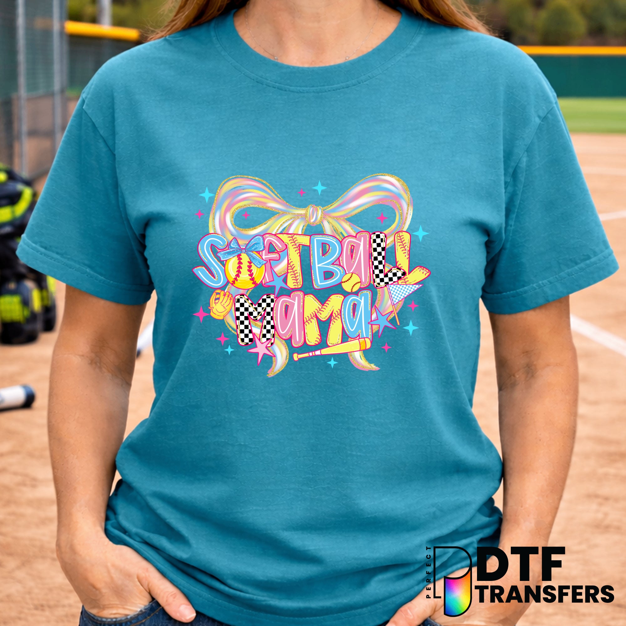 Softball Mama – Softball DTF Transfer