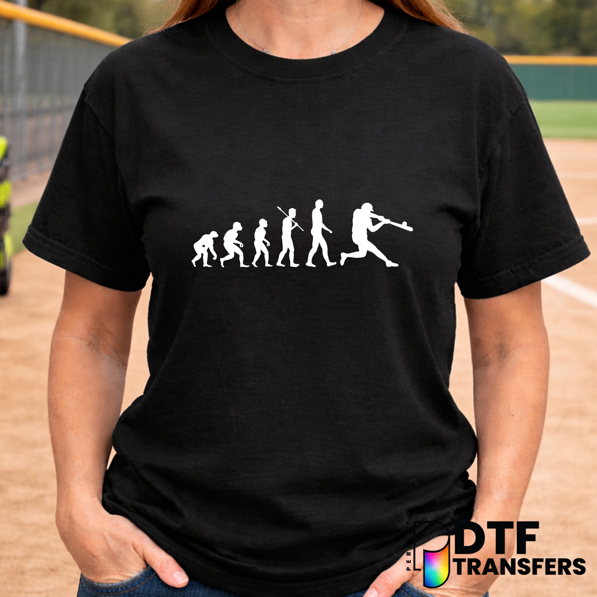 Softball Player Evolution – DTF Transfer