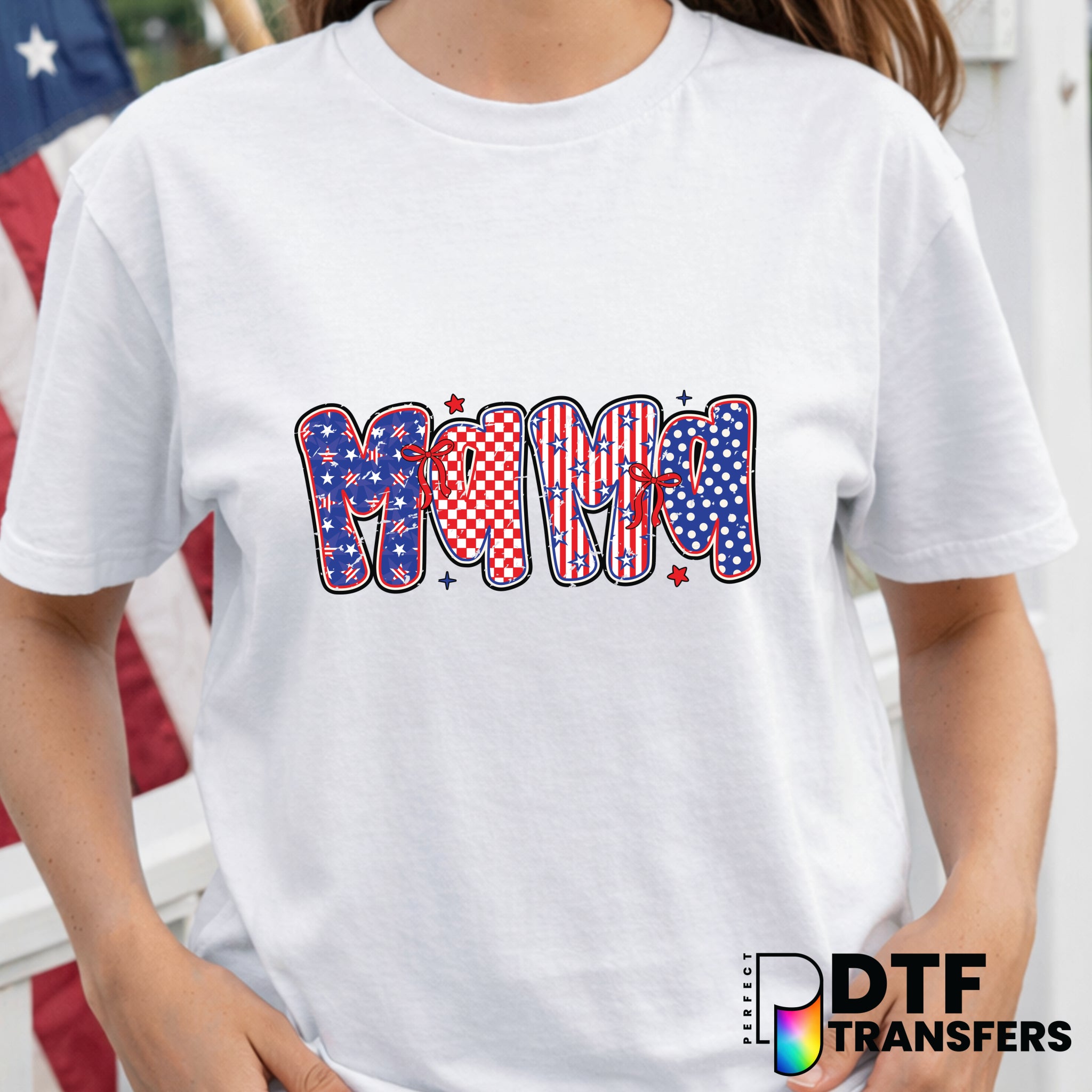 Mama Coquette – Fourth of July DTF Transfer