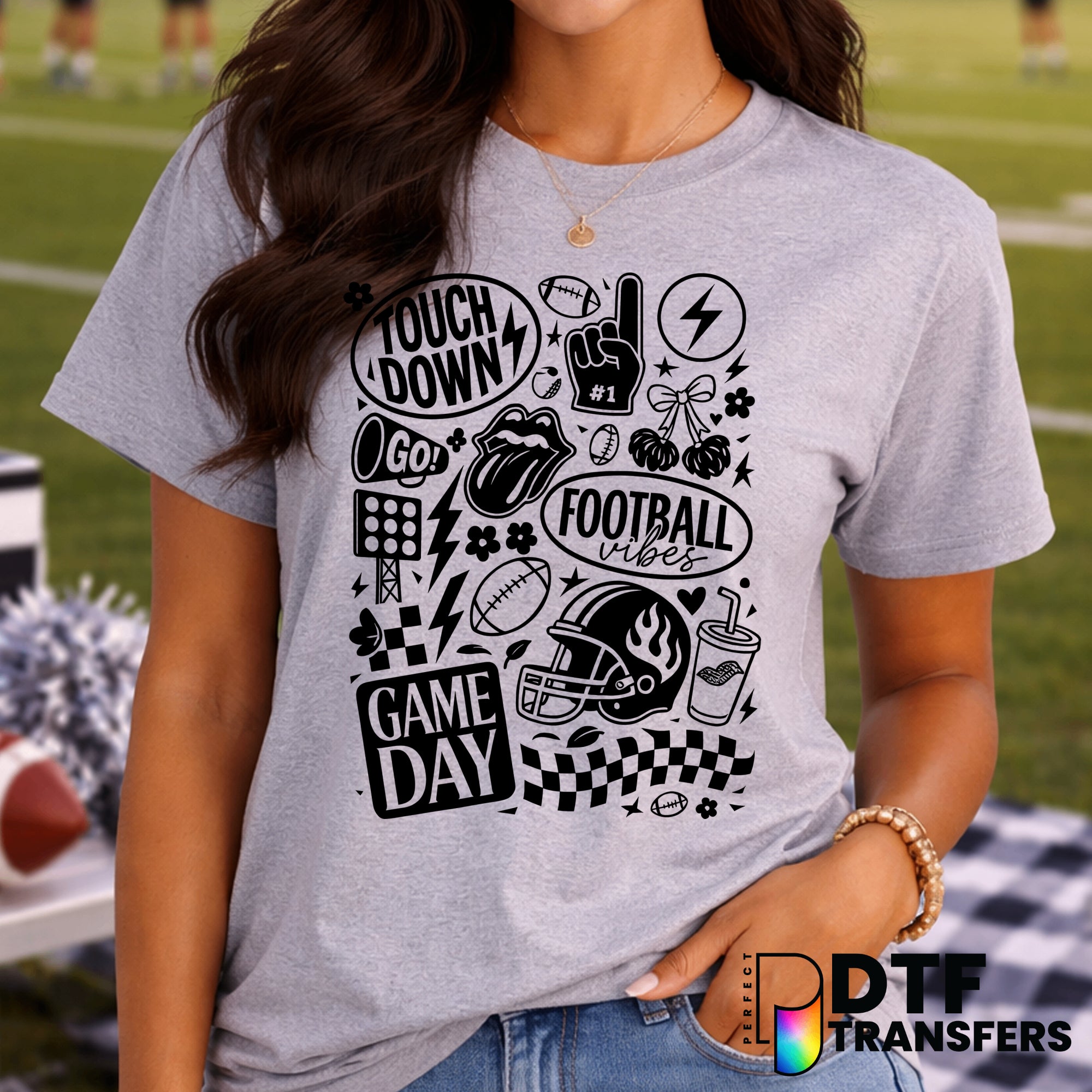 MY HEART IS ON THAT FIELD – Football DTF Transfer