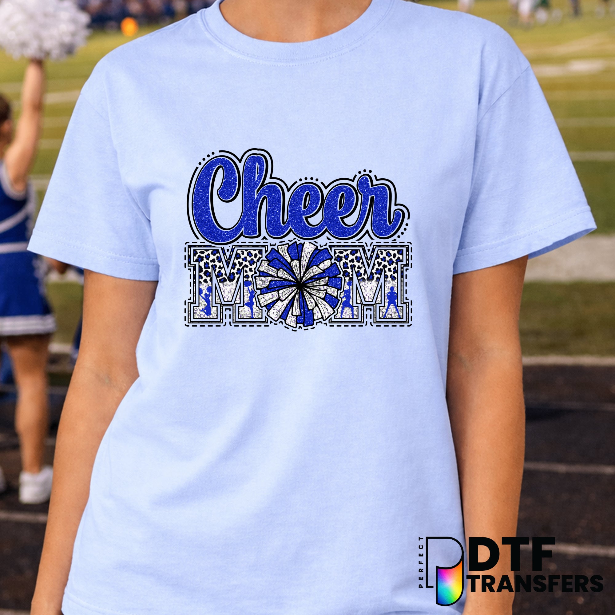 CHEER MOM – Cheerleading DTF Transfer