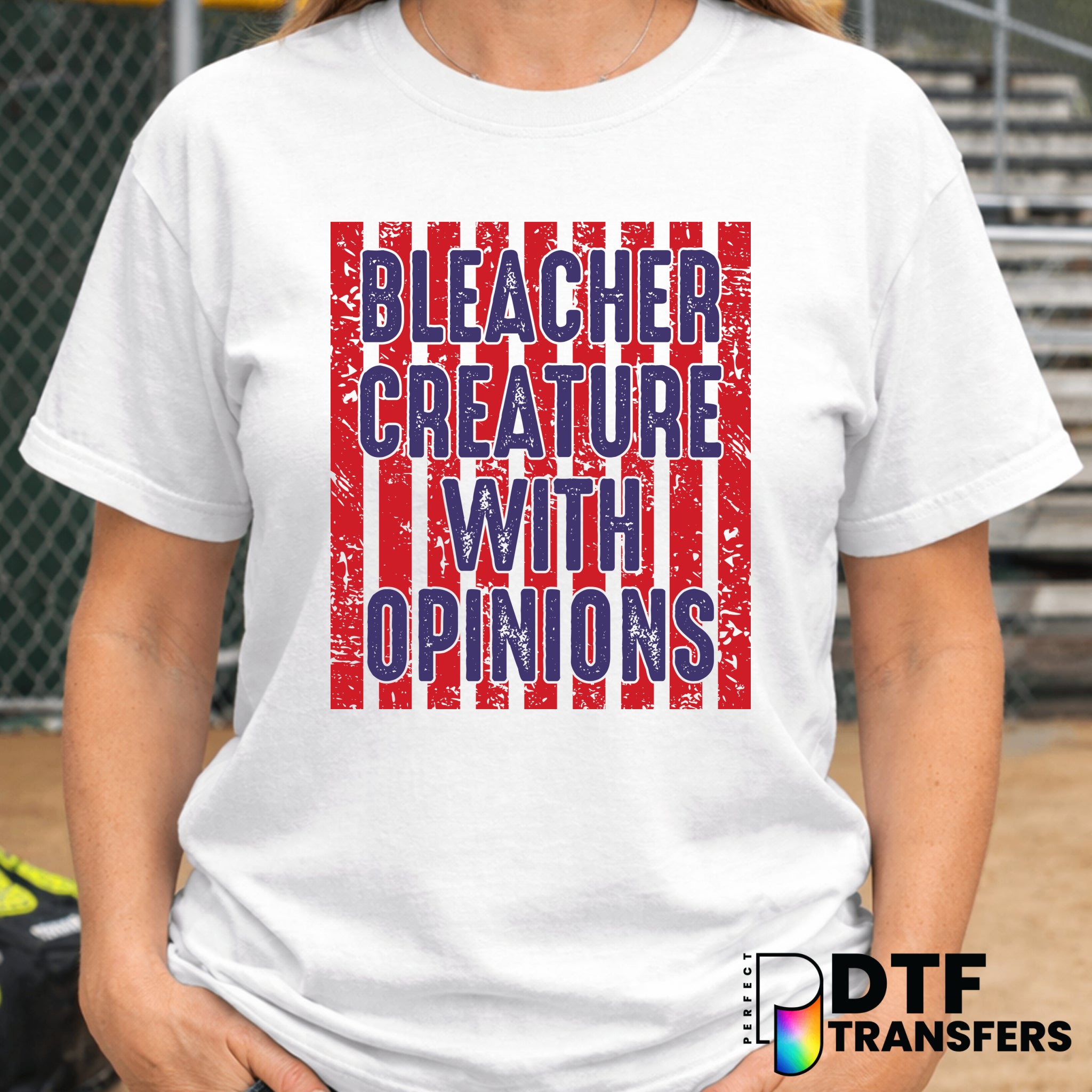 MY HEART IS ON THAT FIELD – Softball DTF Transfer