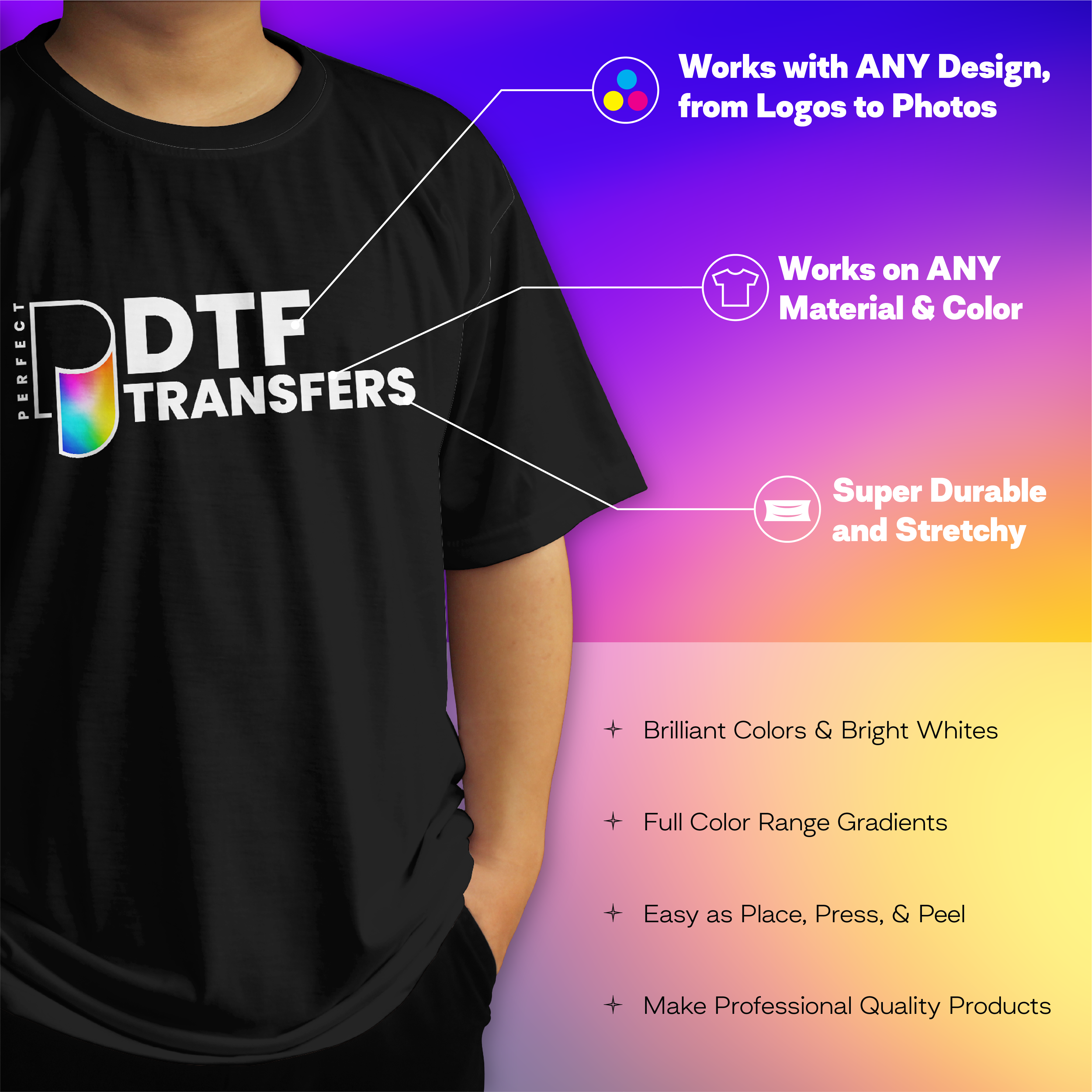 DTF Transfer By Size