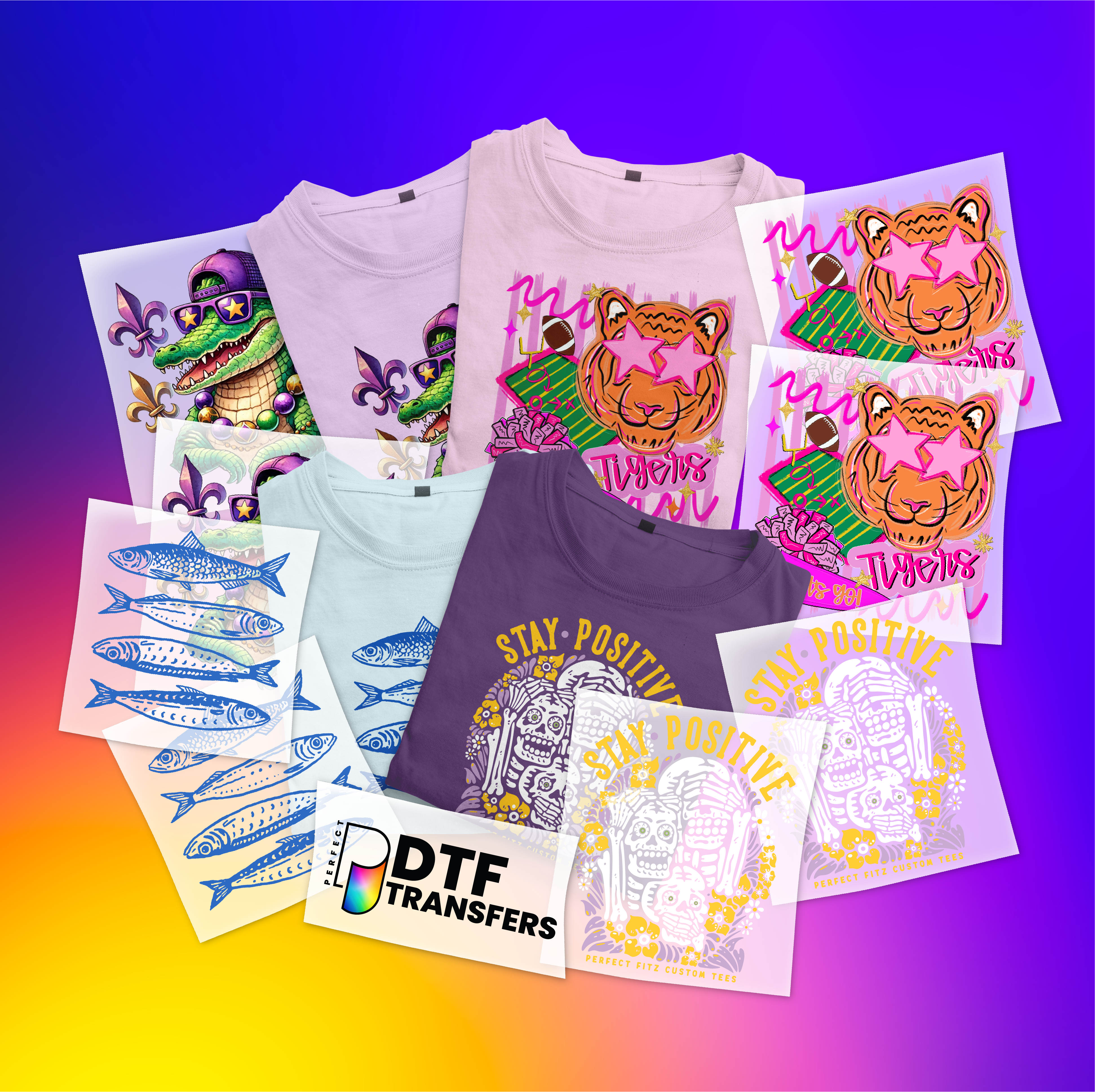 DTF Transfer By Size