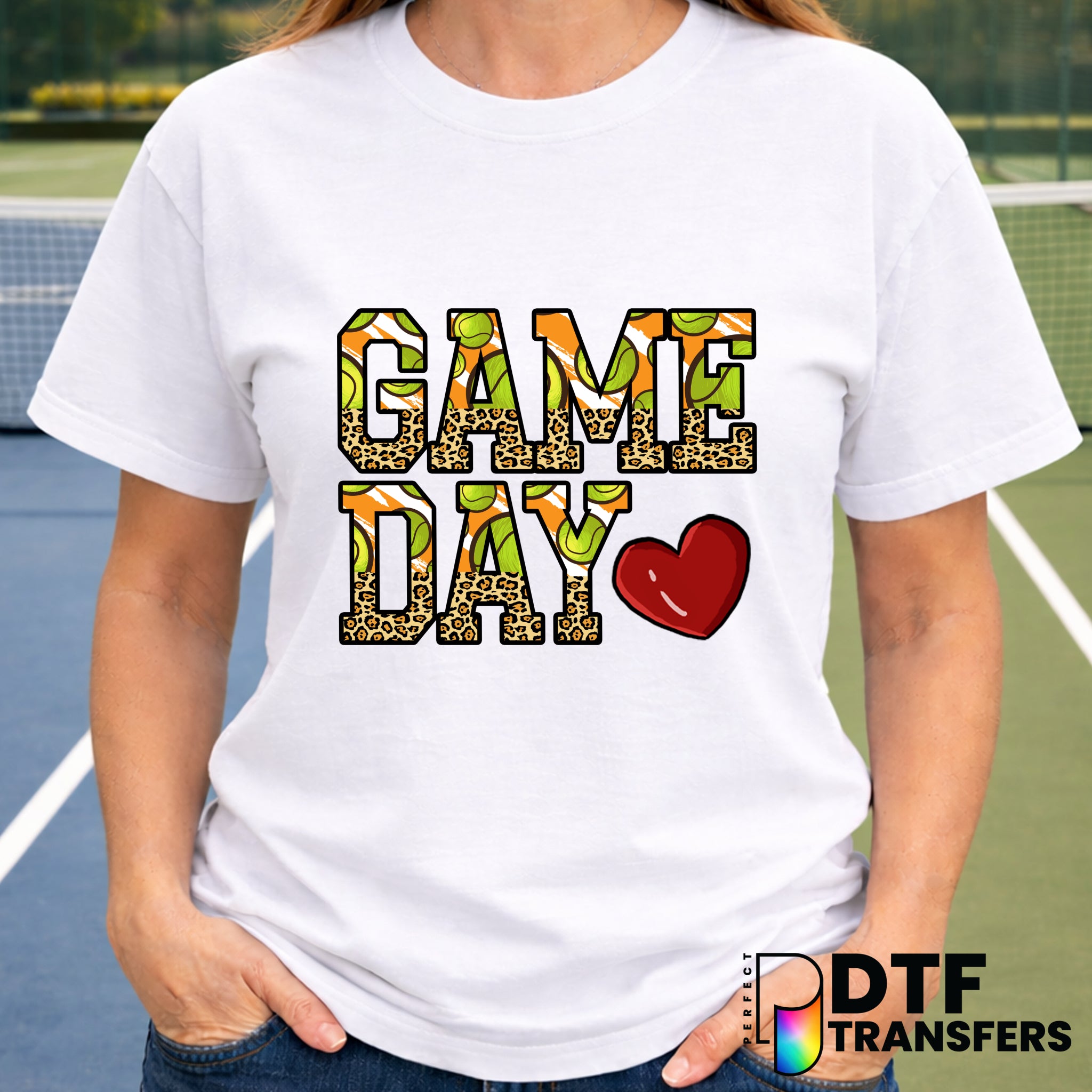 Game Day Tennis – Tennis DTF Transfer