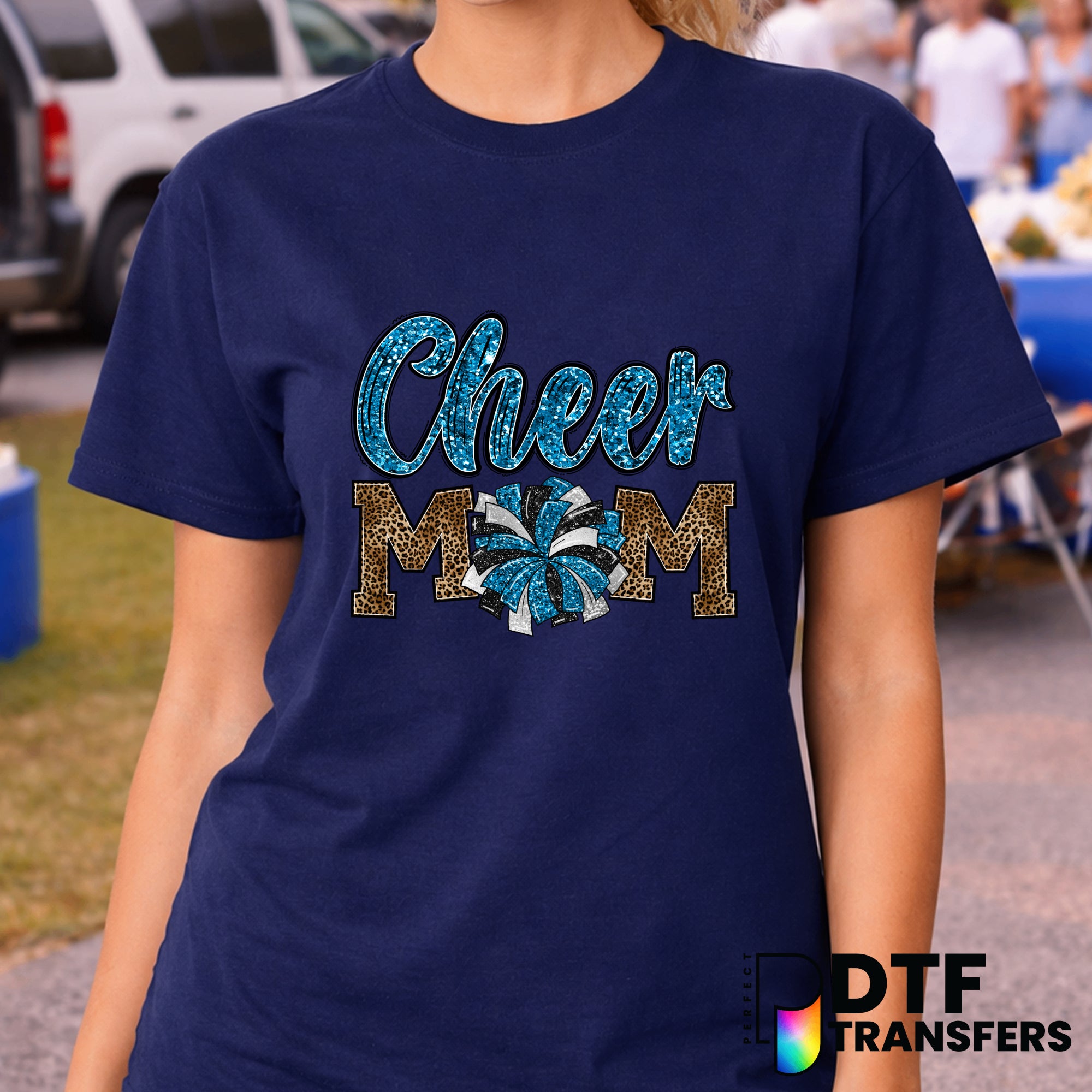 Cheer Mom – Cheerleading DTF Transfer