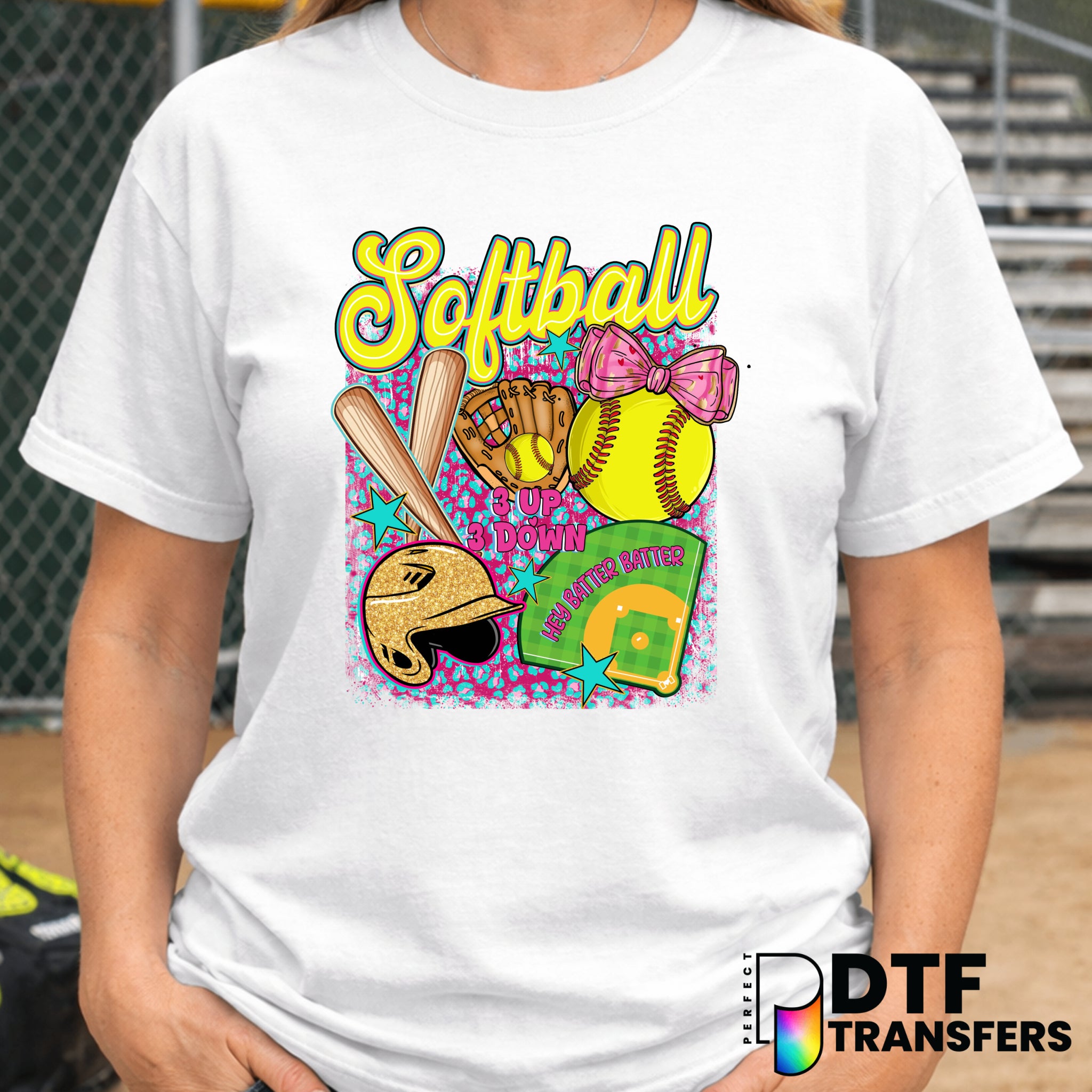 Hey Batter batter – Softball DTF Transfer