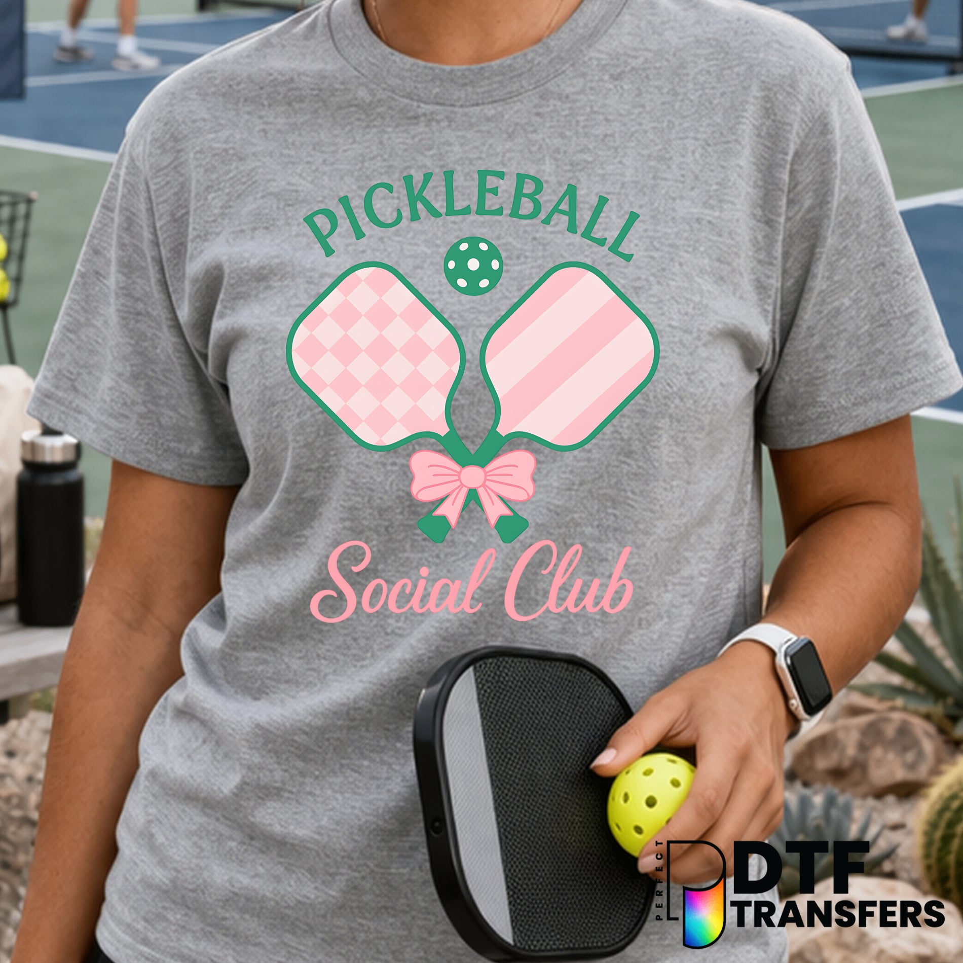Pickleball Social Club Always In Season – Pickleball DTF Transfer