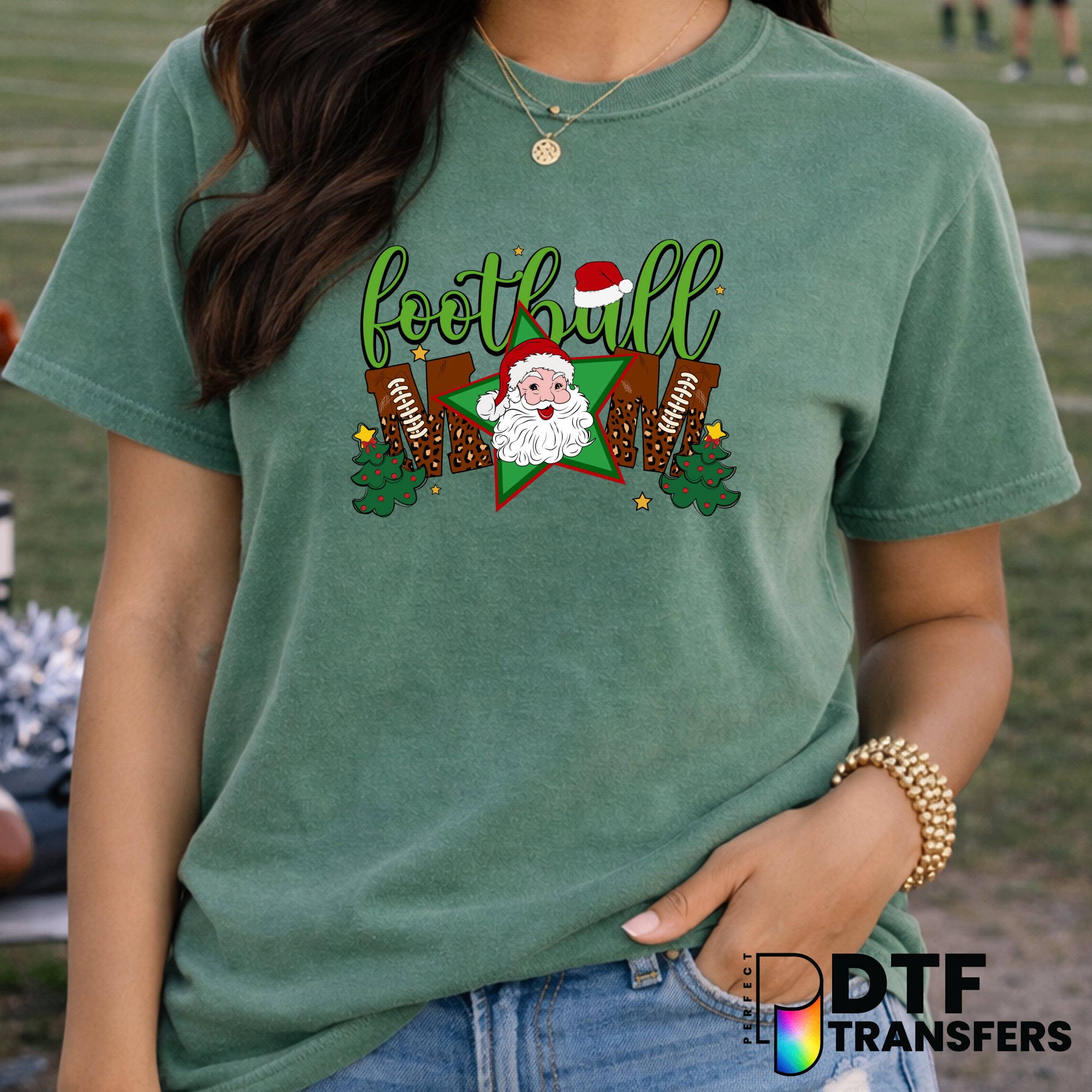 Football Mom – Football DTF Transfer