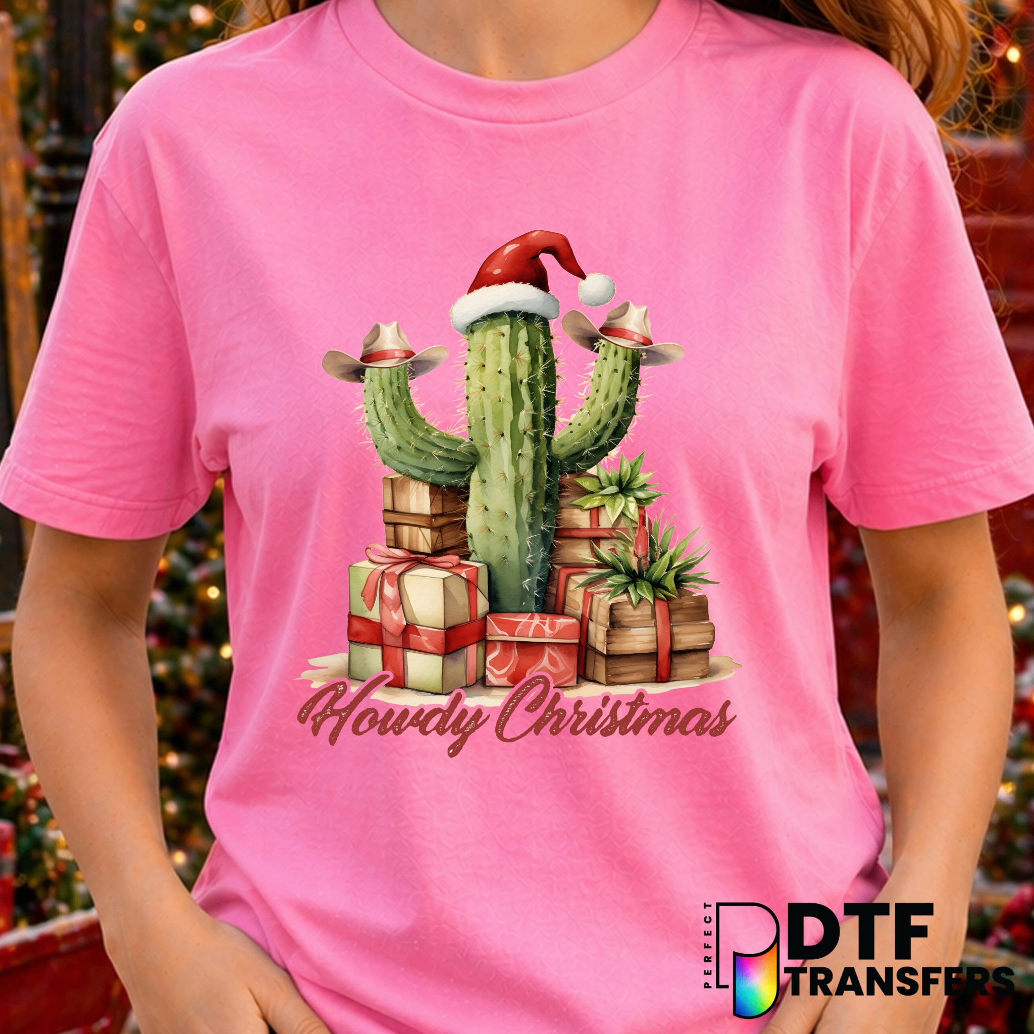 Howdy Christmas – Christmas DTF Transfer
