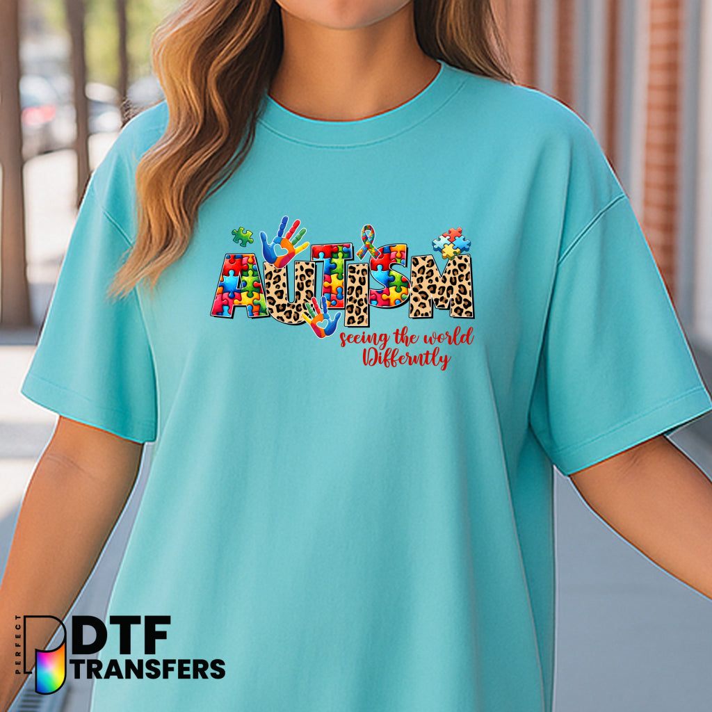 Autism Seeing The World Differently – Special Education DTF Transfer