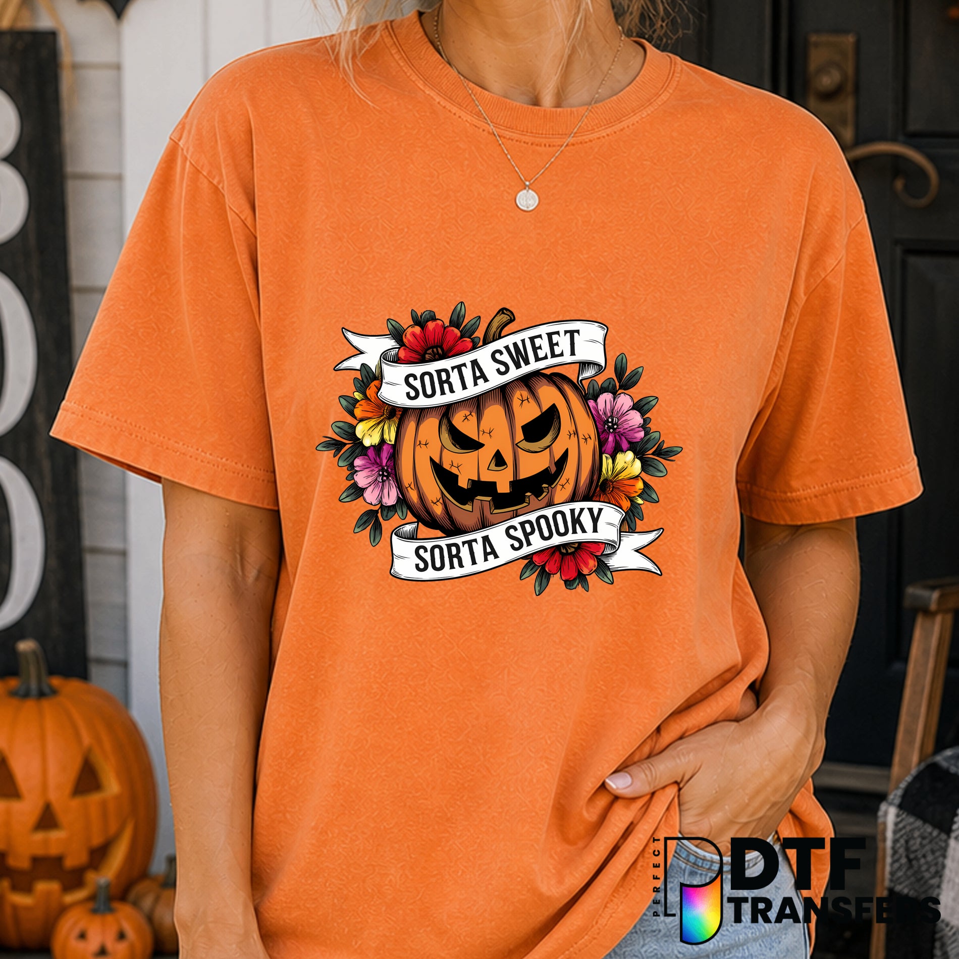 Sorta Sweet Sorta Spooky – Halloween DTF Transfer