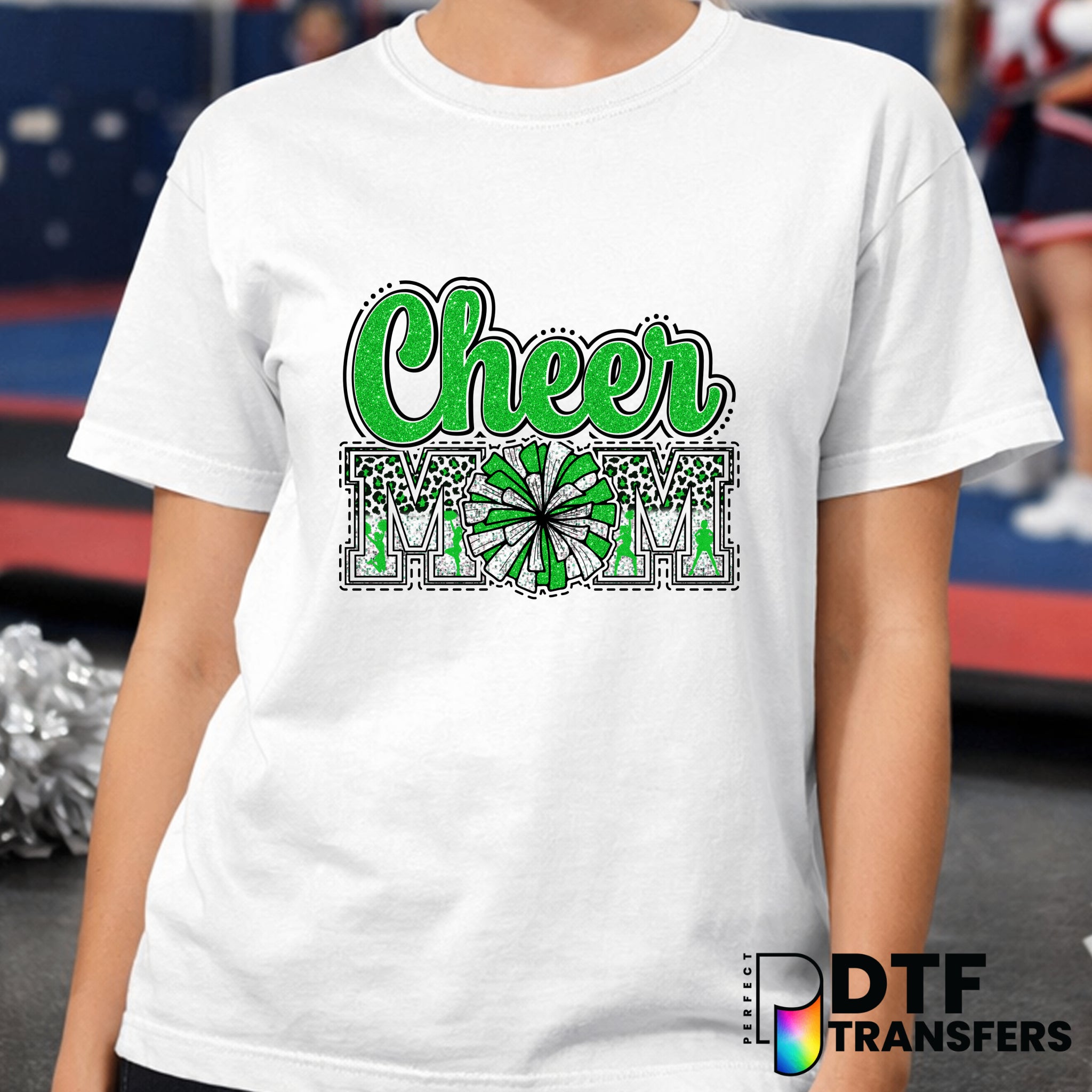Cheer Mom – Cheerleading DTF Transfer
