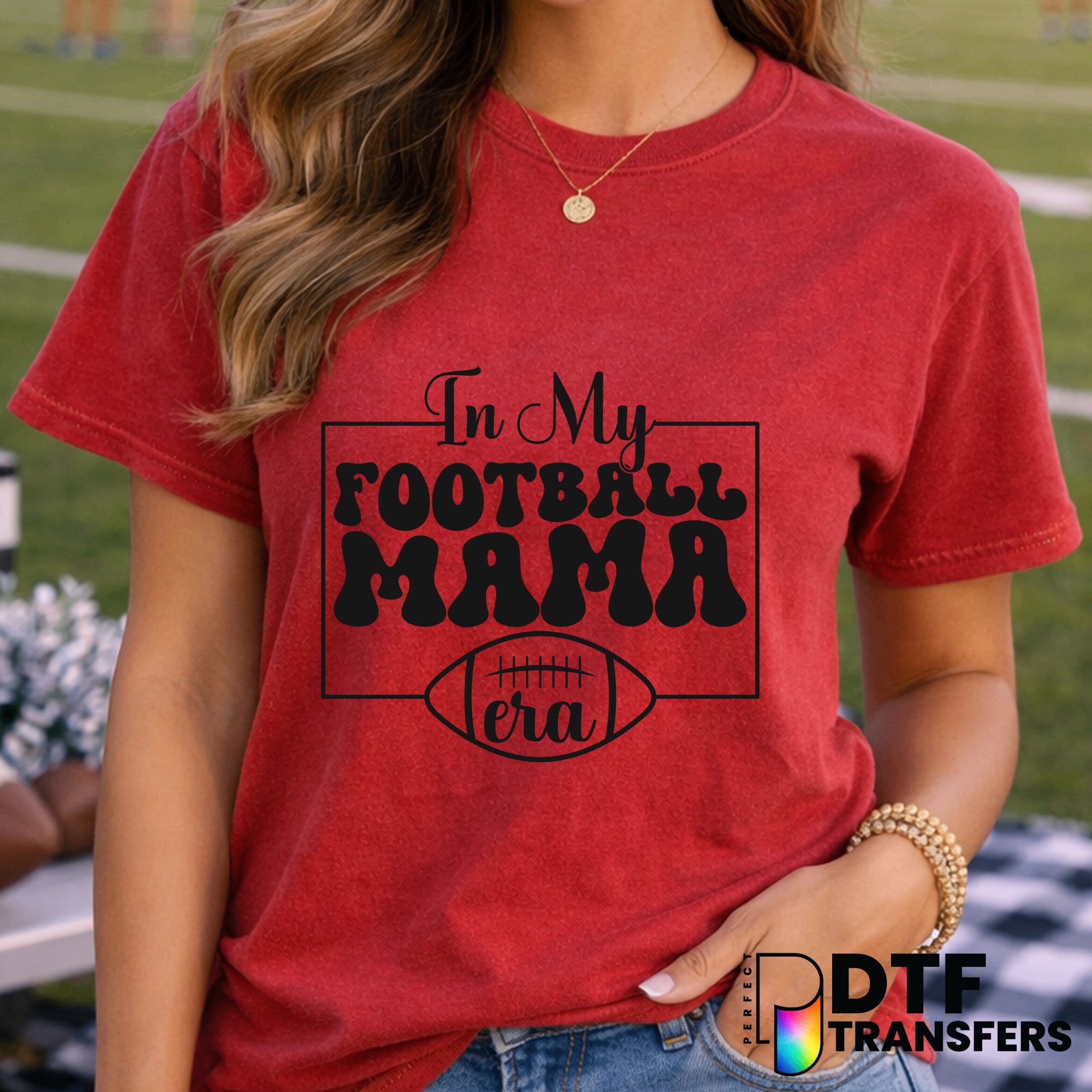 In My Football Mama Era – Football DTF Transfer