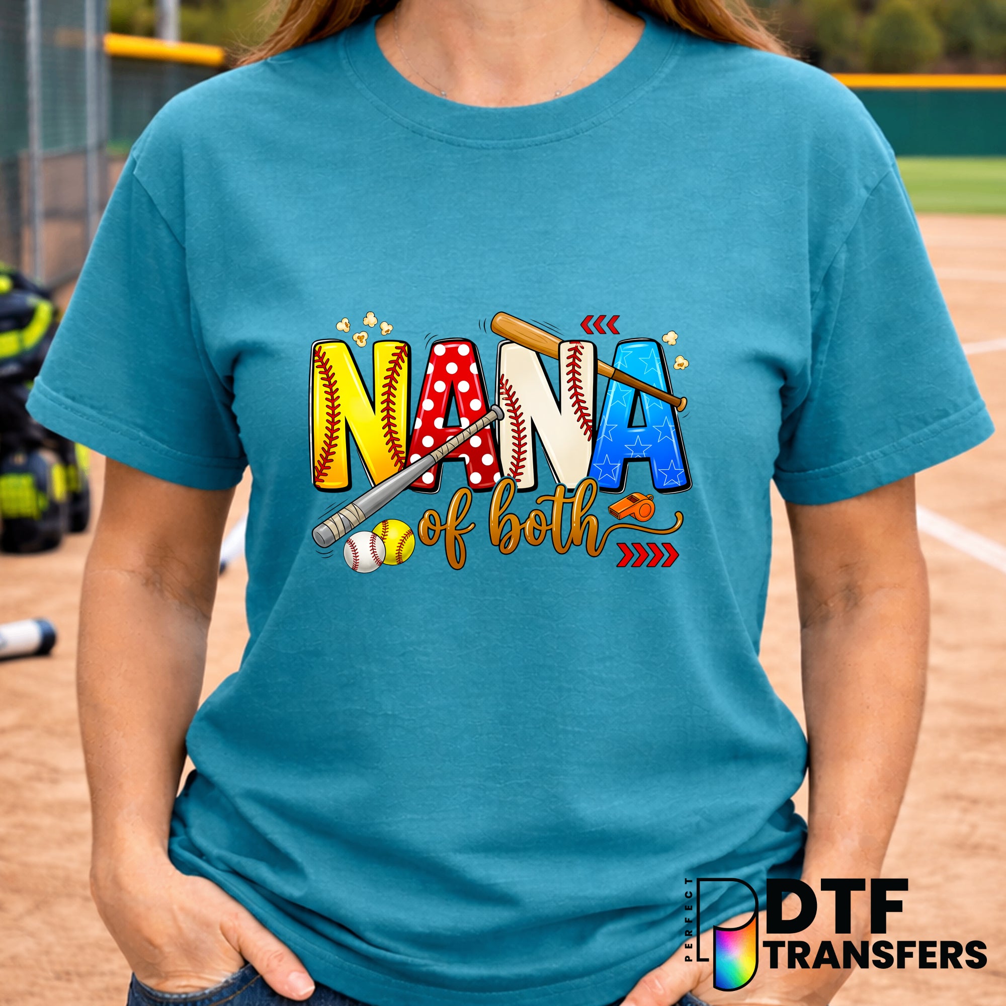 Nana of Both Softball & Baseball – DTF Transfer