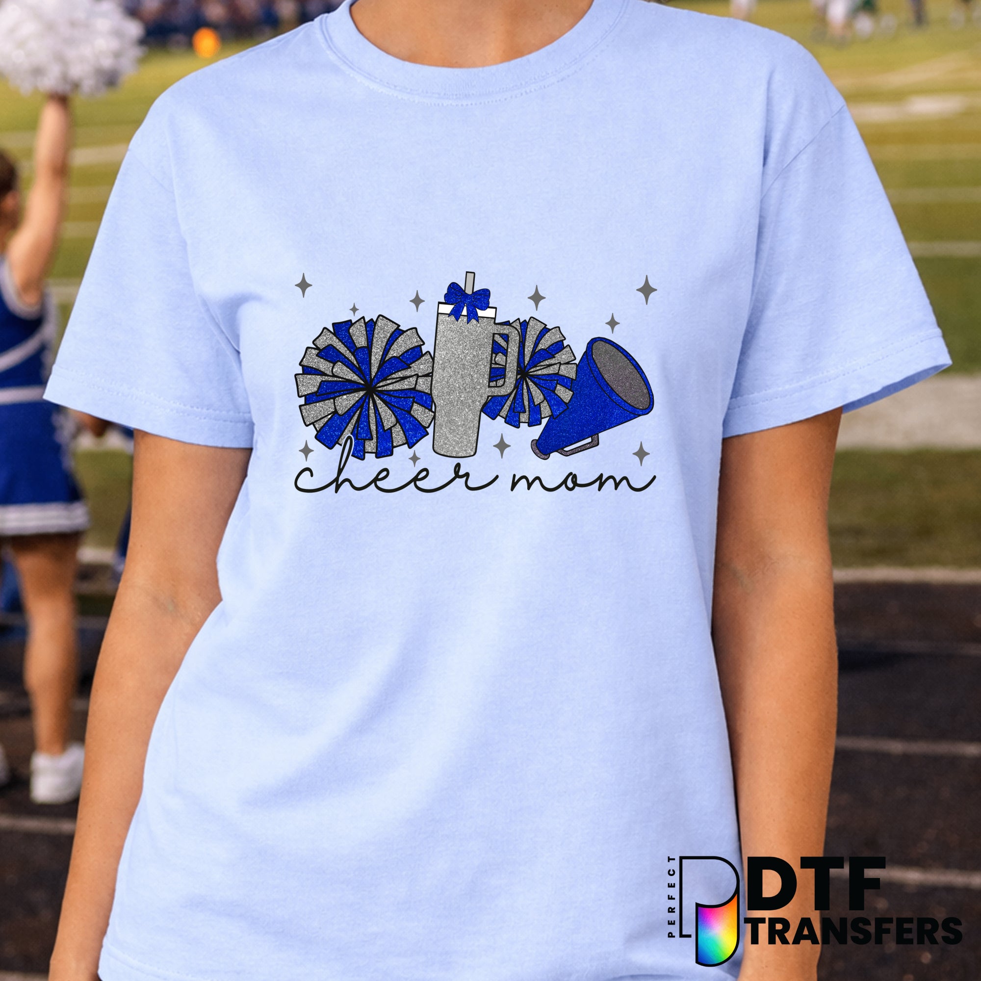 Cheer Mom – Cheerleading DTF Transfer