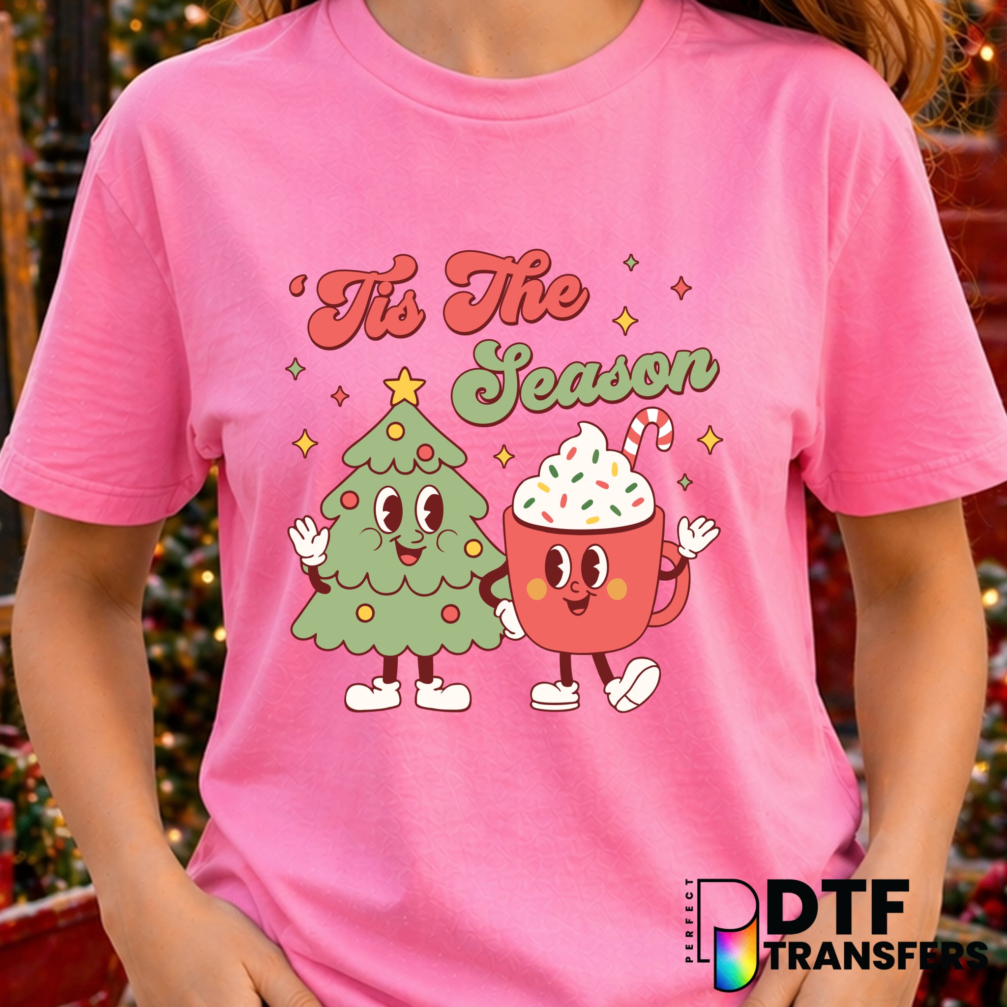 Tis the Season – Christmas DTF Transfer