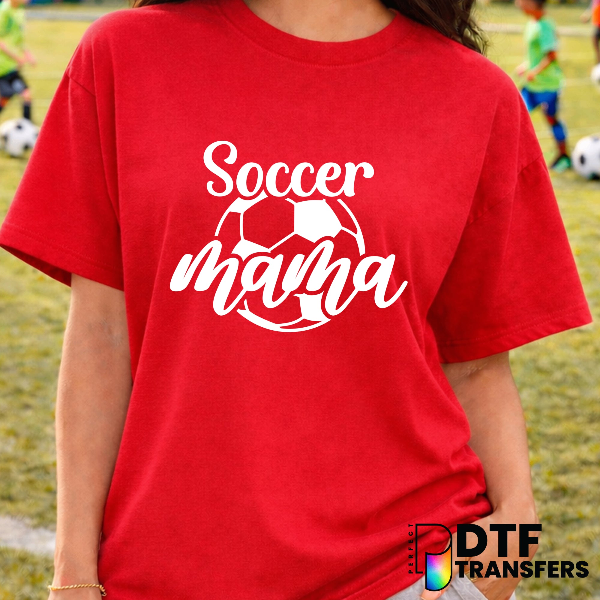 Soccer Mama – Soccer DTF Transfer