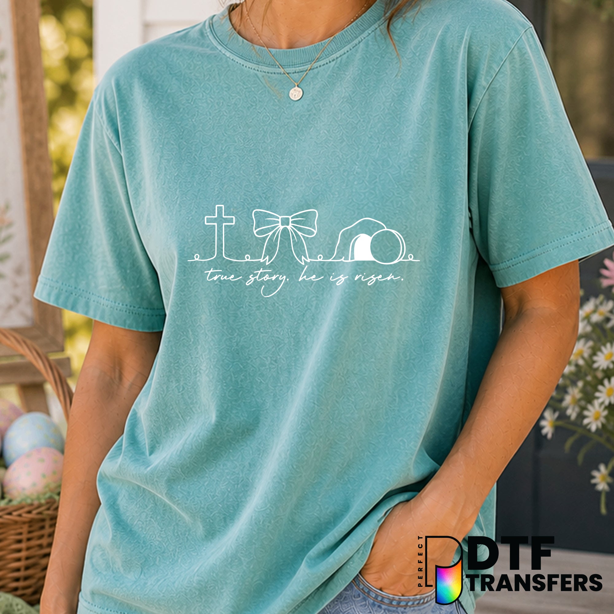 Christian Easter True Story – Easter DTF Transfer