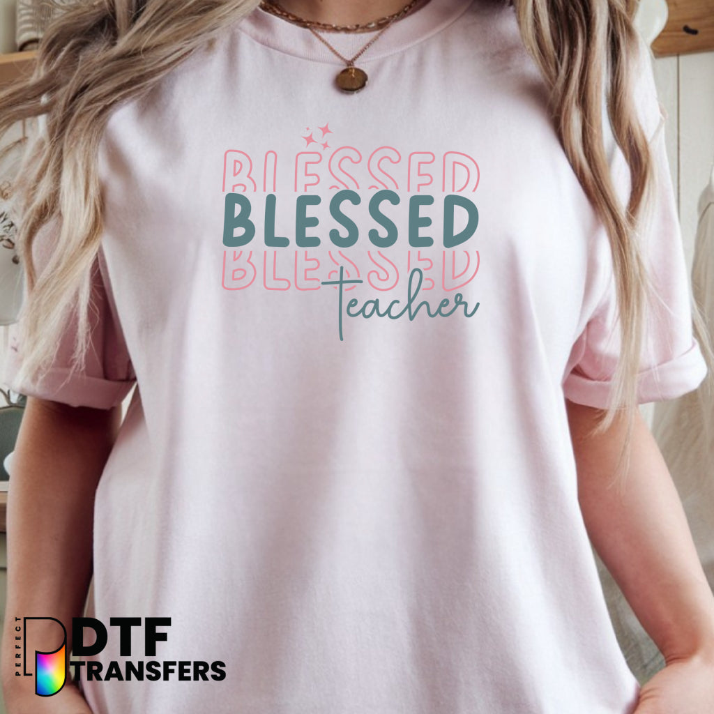 Blessed Teacher – Religious Teacher DTF Transfer