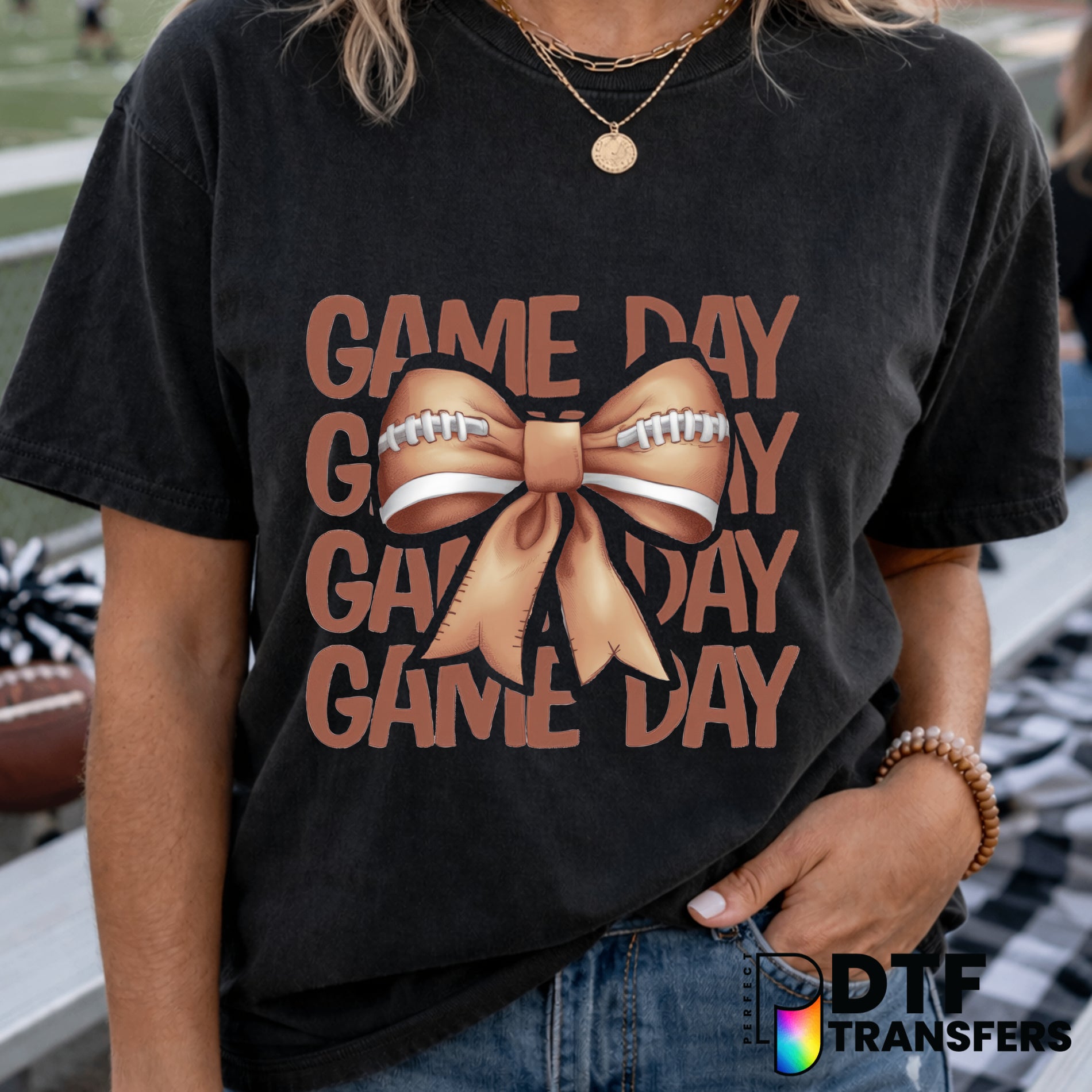 GAME DAY FOOTBALL MAMA – Football DTF Transfer