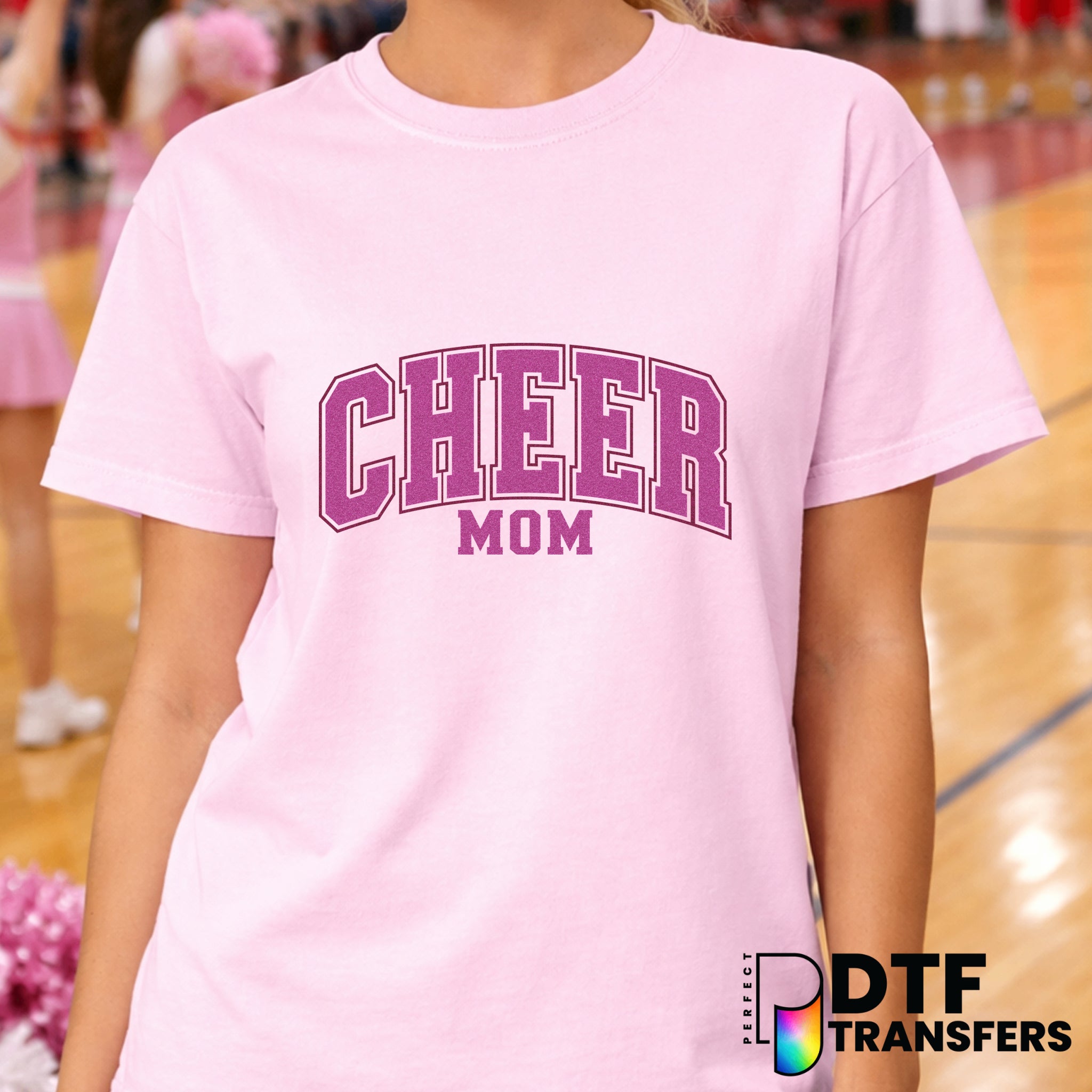 Cheer Mom – Cheerleading DTF Transfer