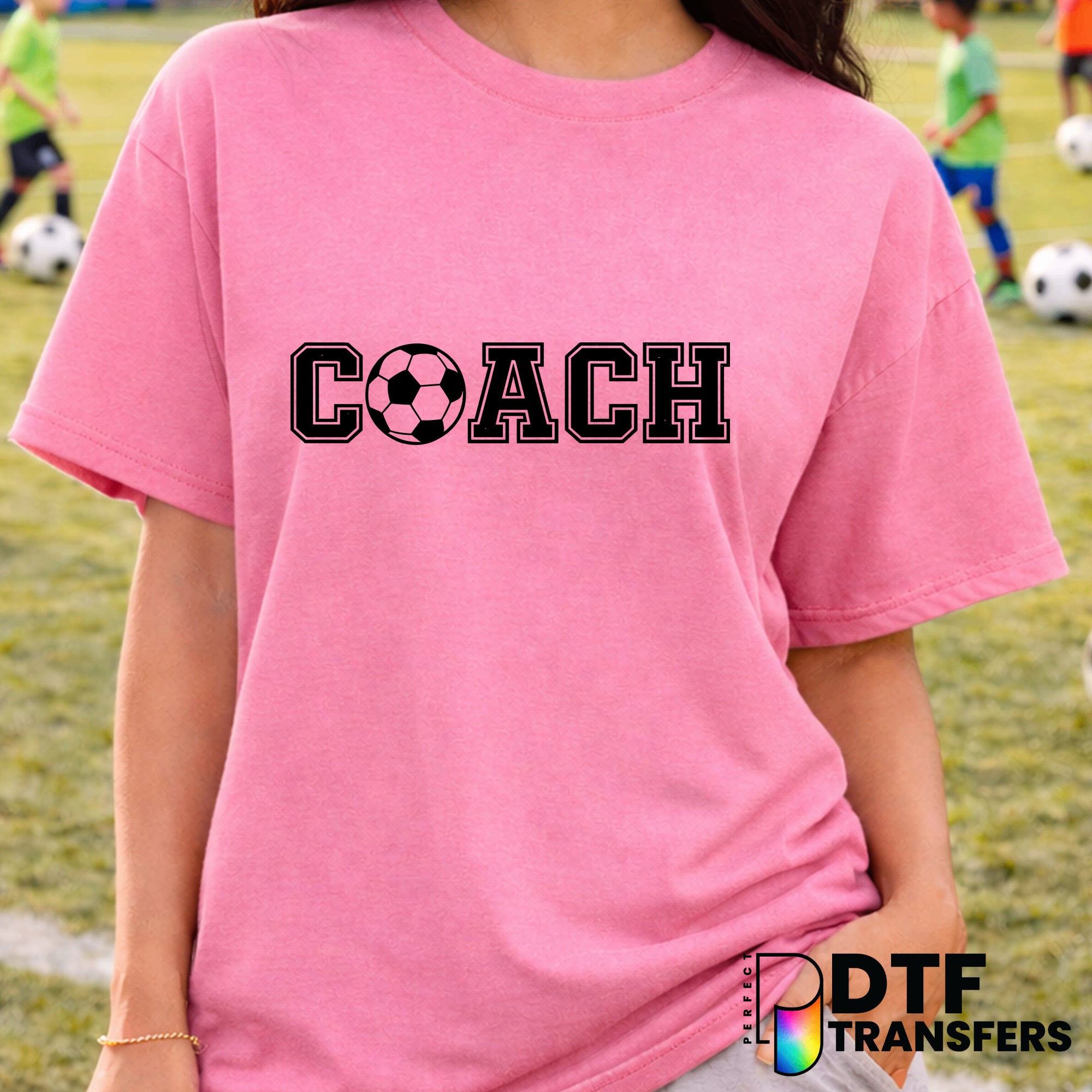 Coach – Soccer DTF Transfer
