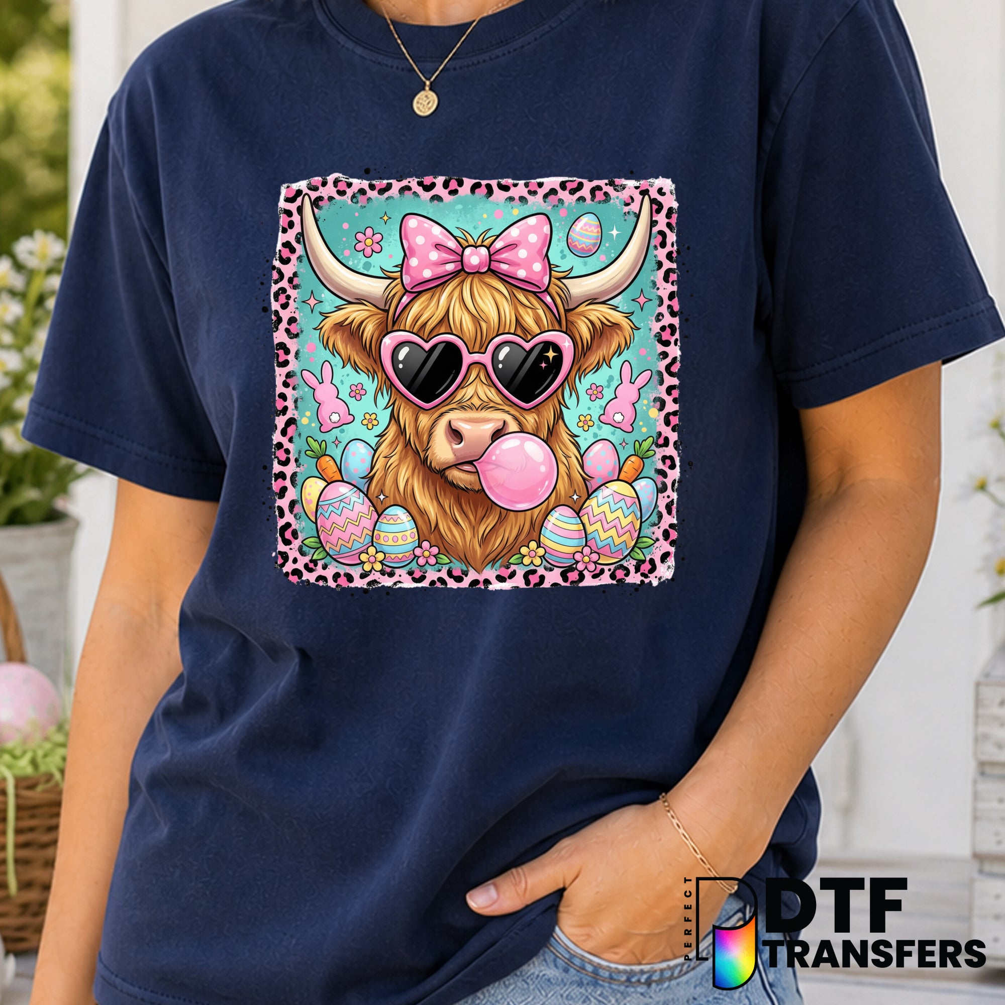 Happy Easter – Easter DTF Transfer